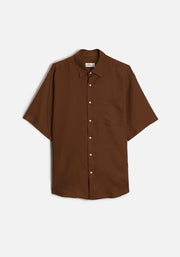 Cf Harlem Linen Shirt Tobacco