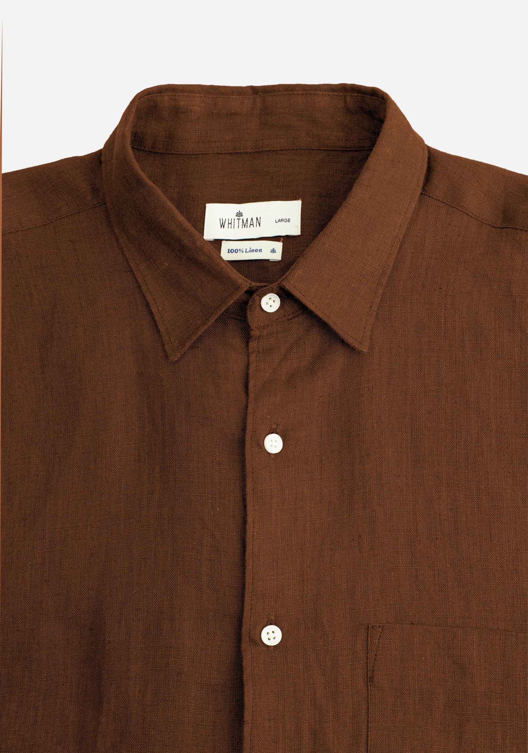 Cf Harlem Linen Shirt Tobacco