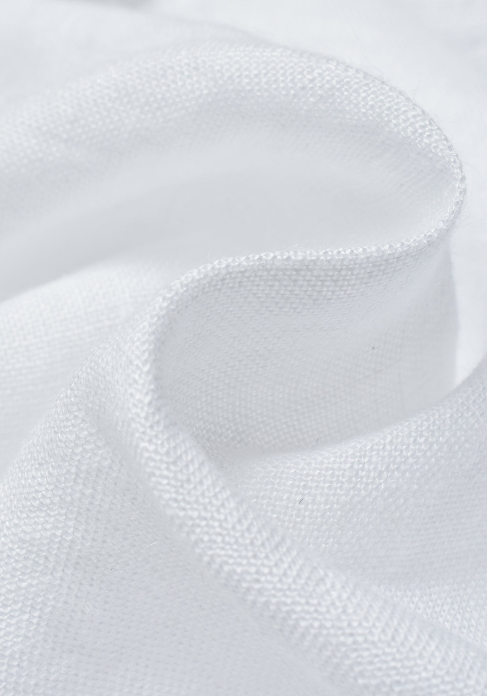 White Neru Linen Collared Shirt