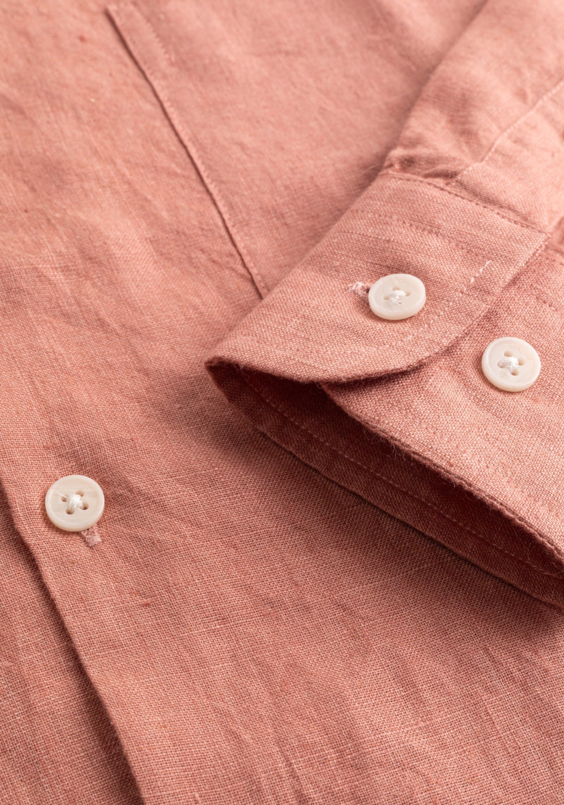 Malawi Rosewood Linen Shirt