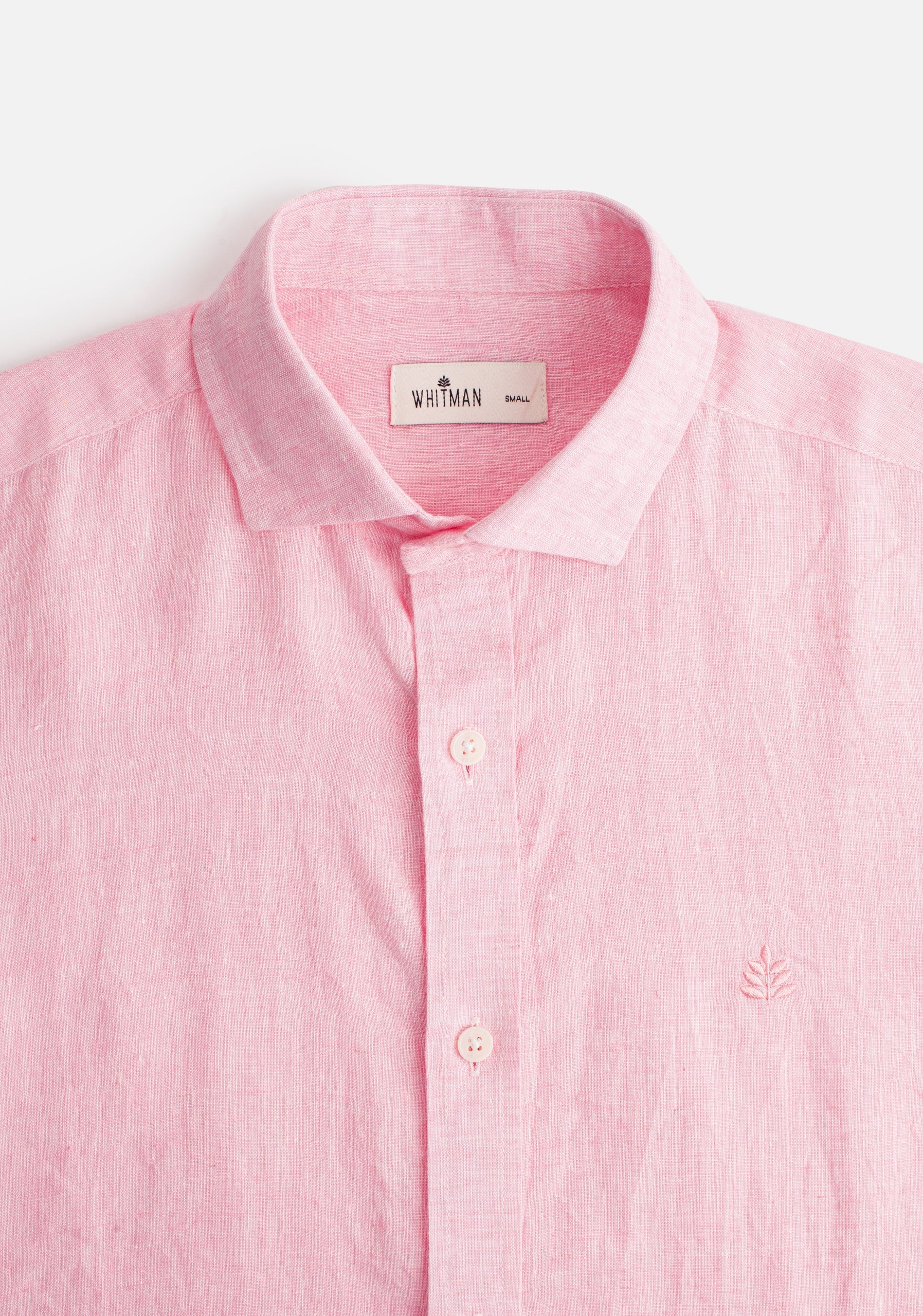 Pink Linen Shirt L-Ant