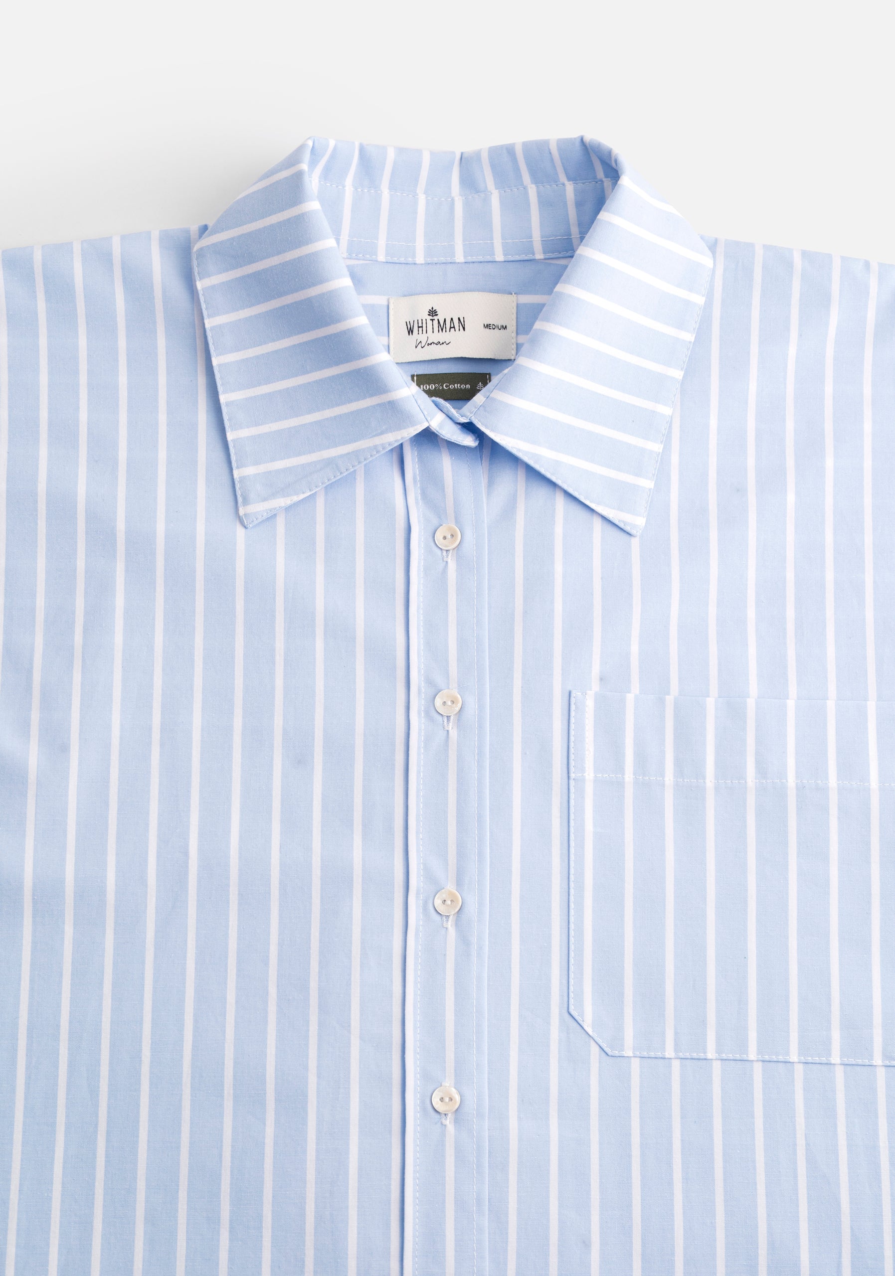Antonella Striped Shirt GRD Light Blue