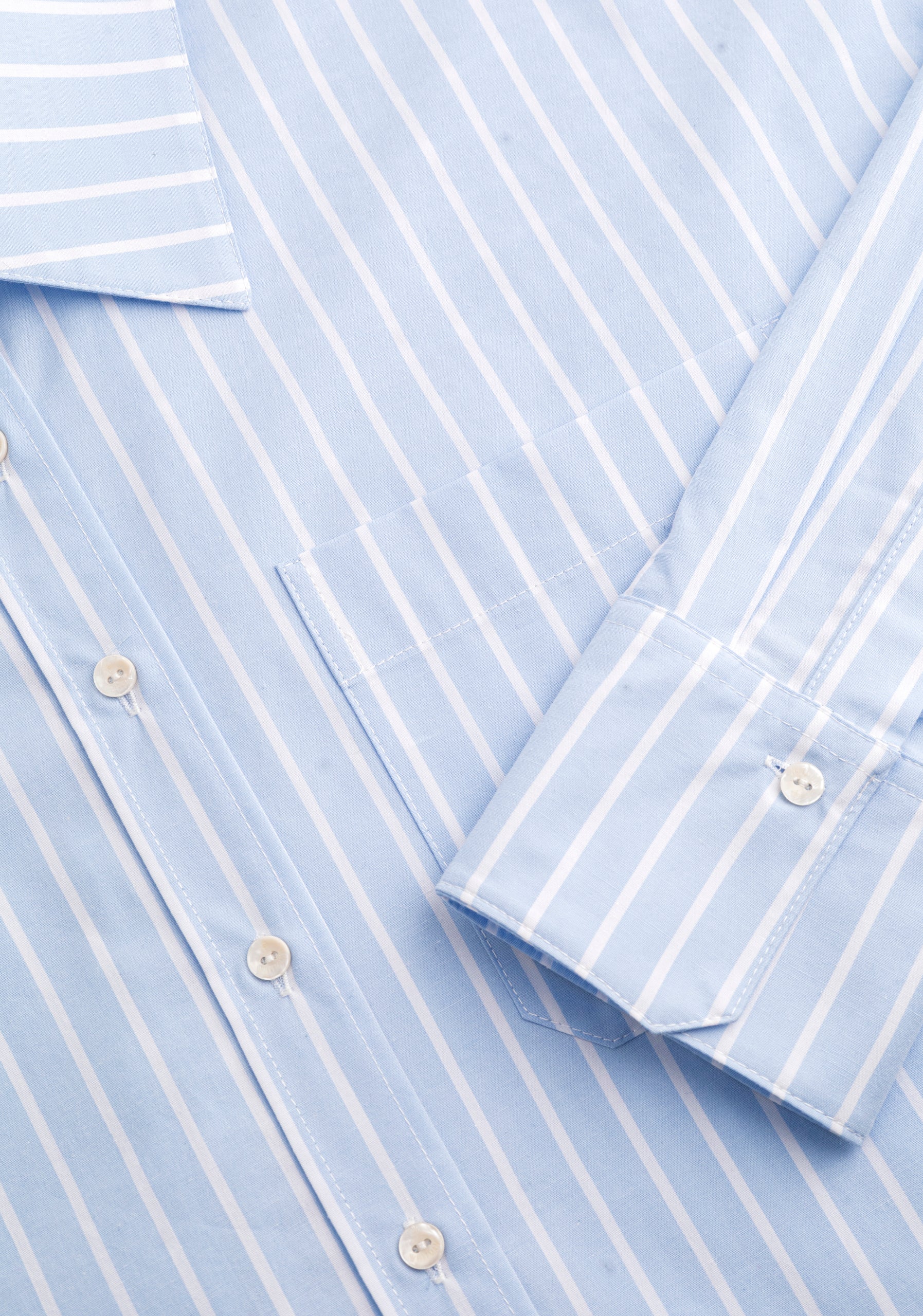 Antonella Striped Shirt GRD Light Blue