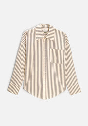 Antonella Striped Shirt GRD Beige