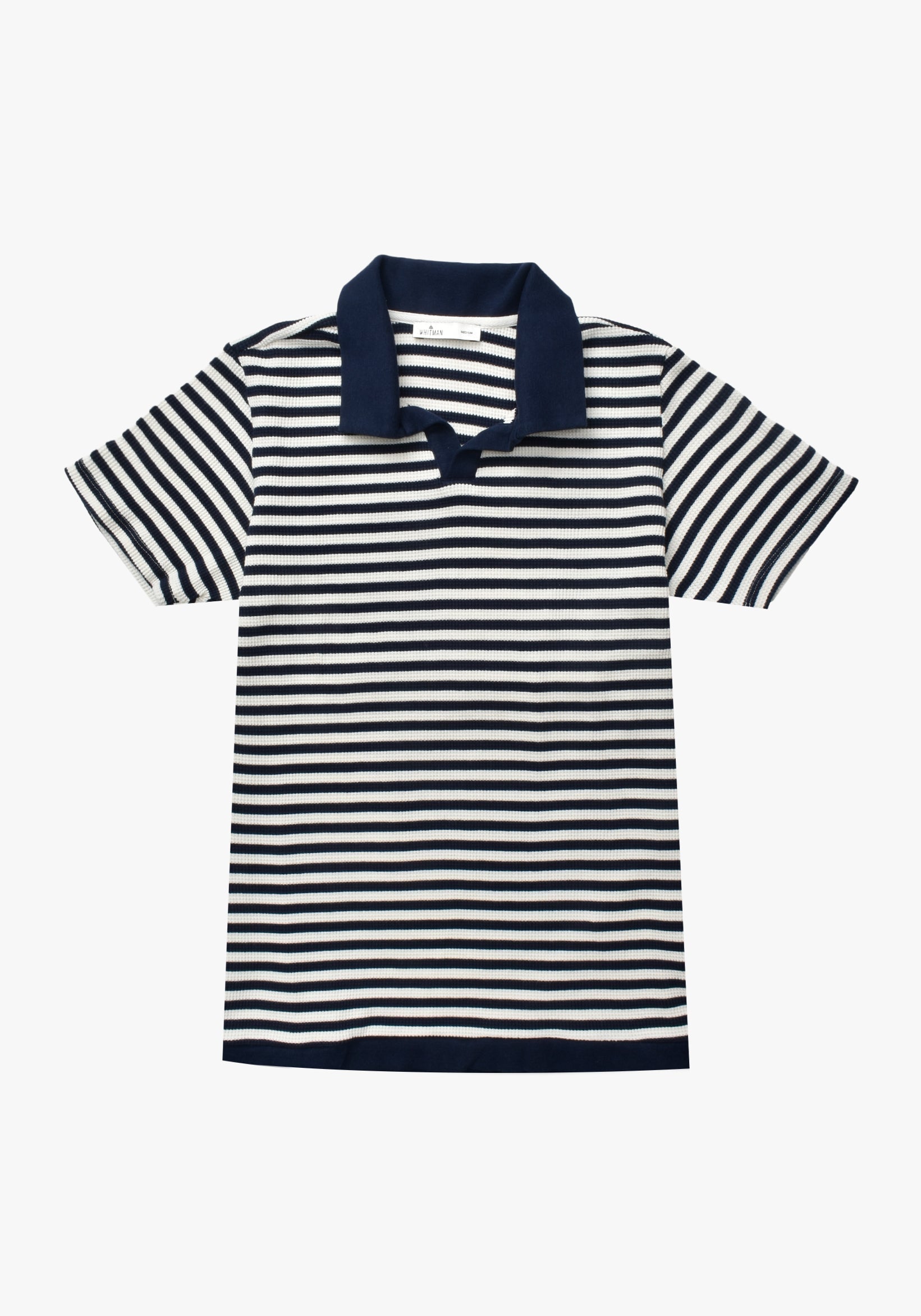 Striped Polo Dark Blue Shirt