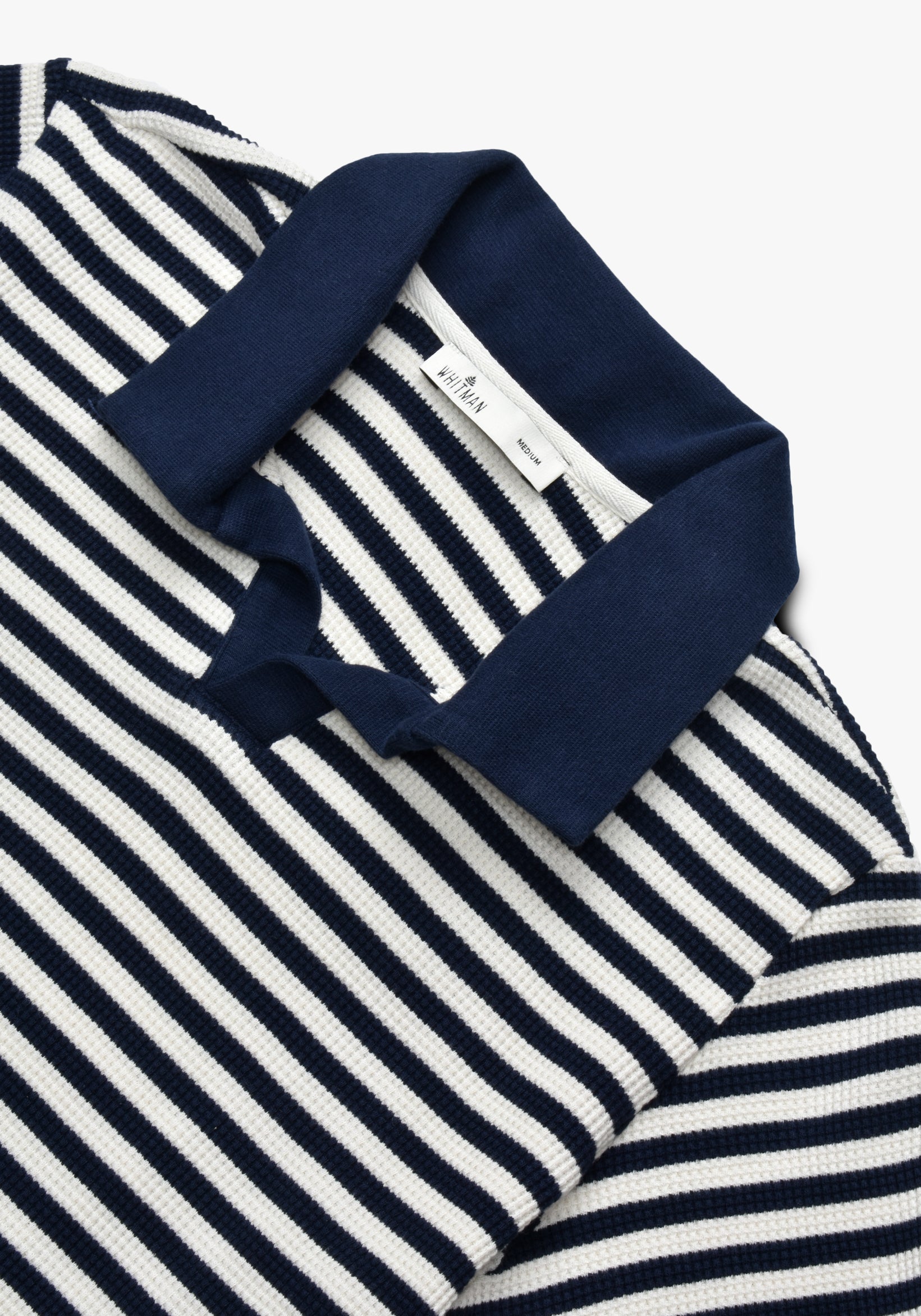 Striped Polo Dark Blue Shirt