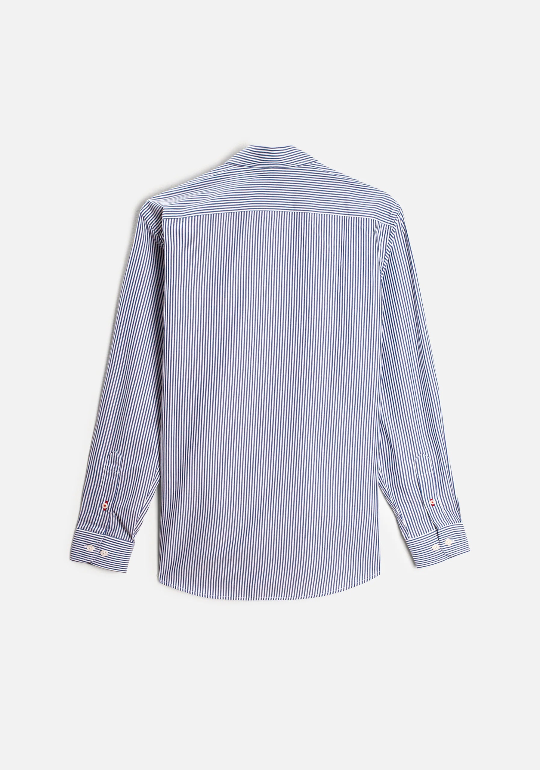 Med Stripe Shirt Blue Osc - White - CBD L-Roj