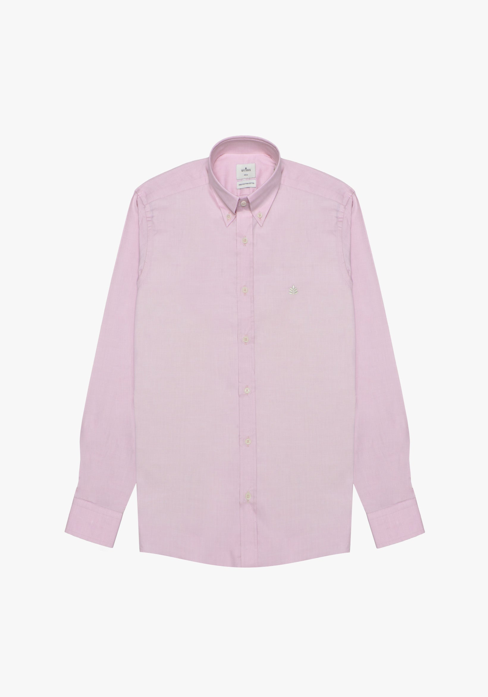 Pink Button Down Collared Shirt L-Mar