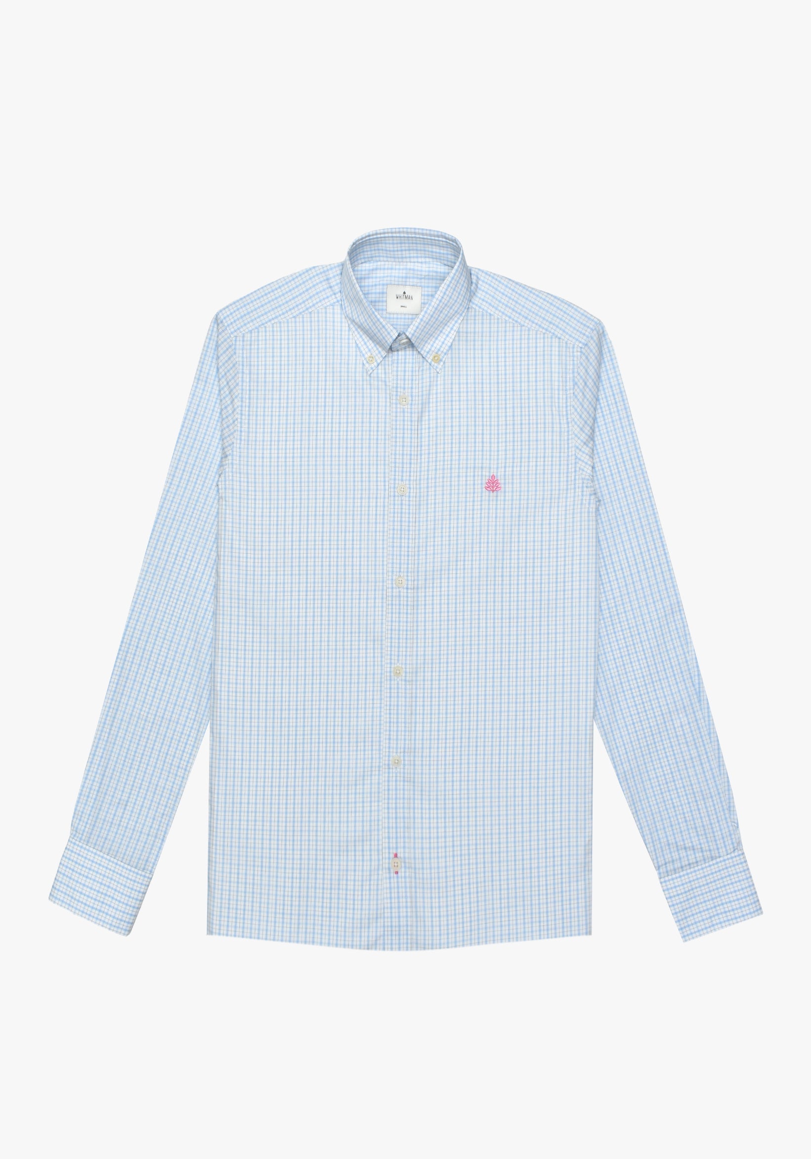 Whitman Checked Shirt Blue - White Combination