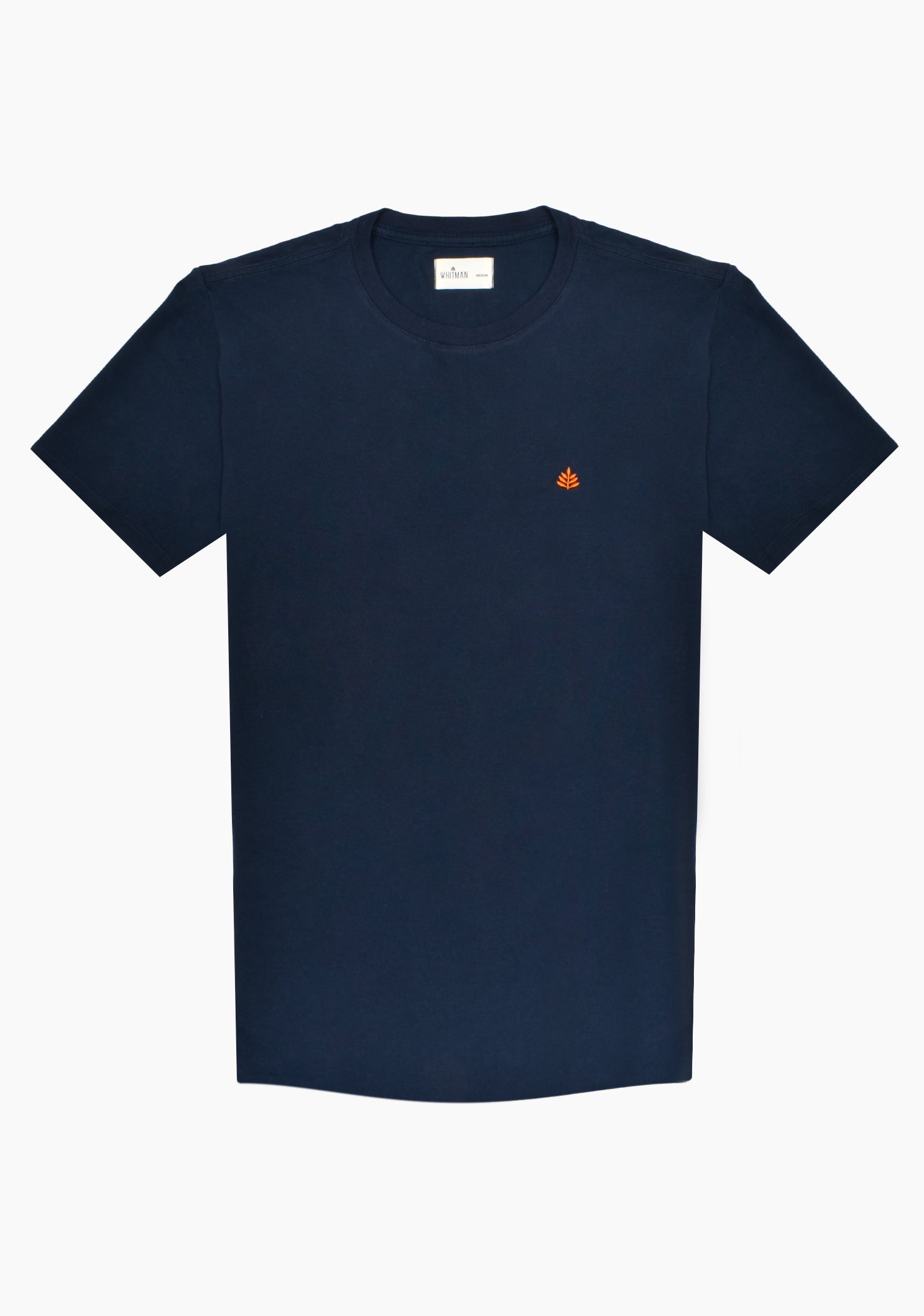 Dark Blue T-Shirt L-Orange