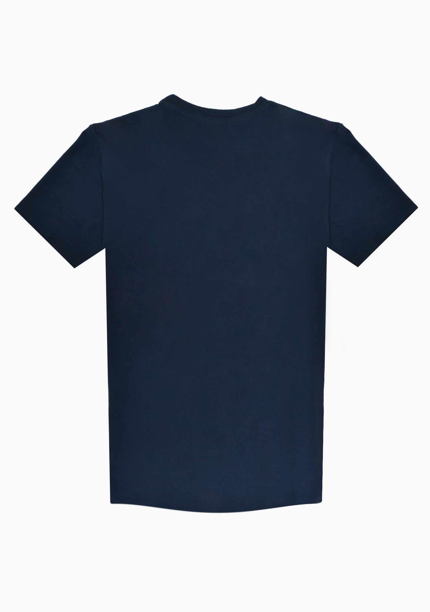 Dark Blue T-Shirt L-Orange