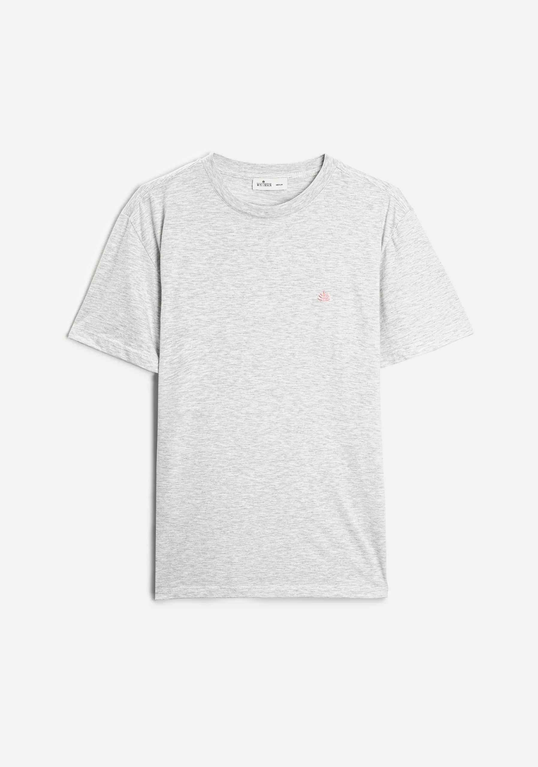 T-shirt in Light Gray L-Fuc