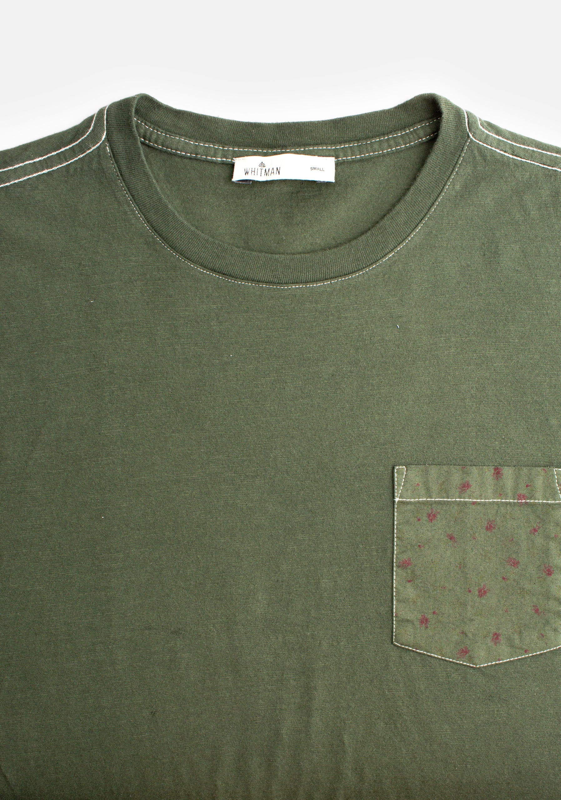 Dark Green H Burdon T-shirt