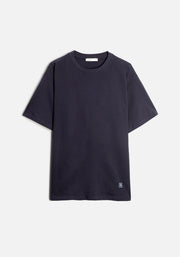 APL Azu Dark Blue Solid Color T-Shirt