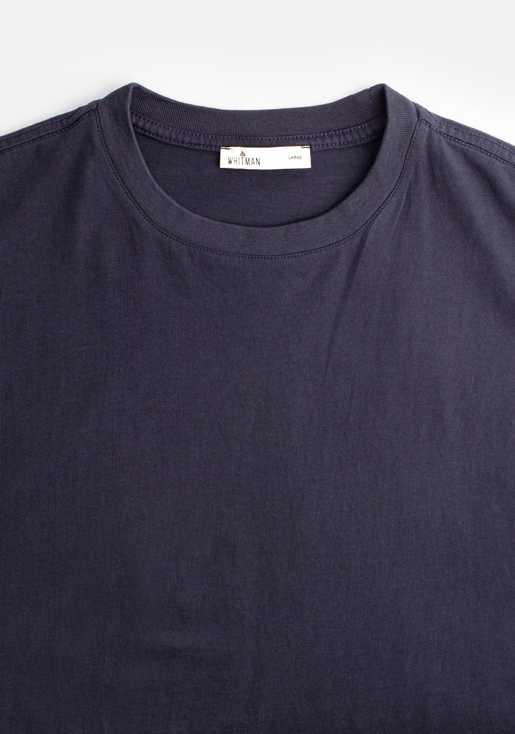 APL Azu Dark Blue Solid Color T-Shirt