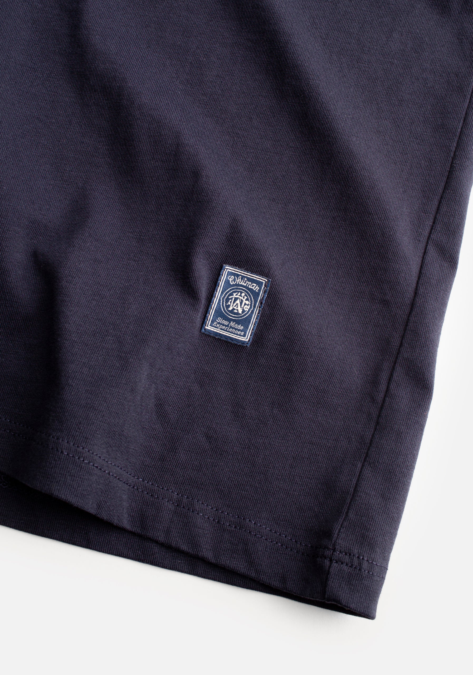 APL Azu Dark Blue Solid Color T-Shirt