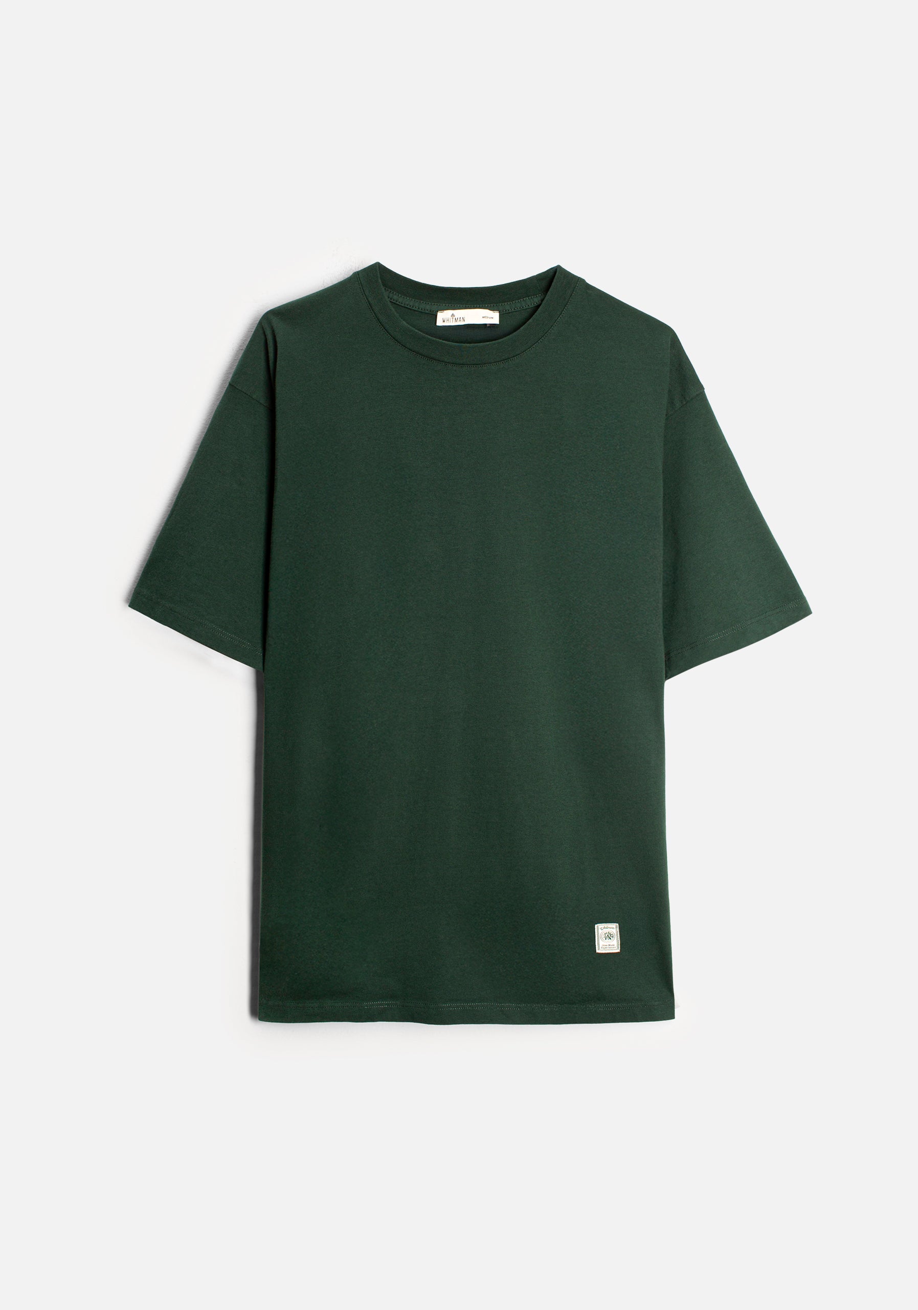 H Single-Color T-Shirt APL Ivory Dark Green