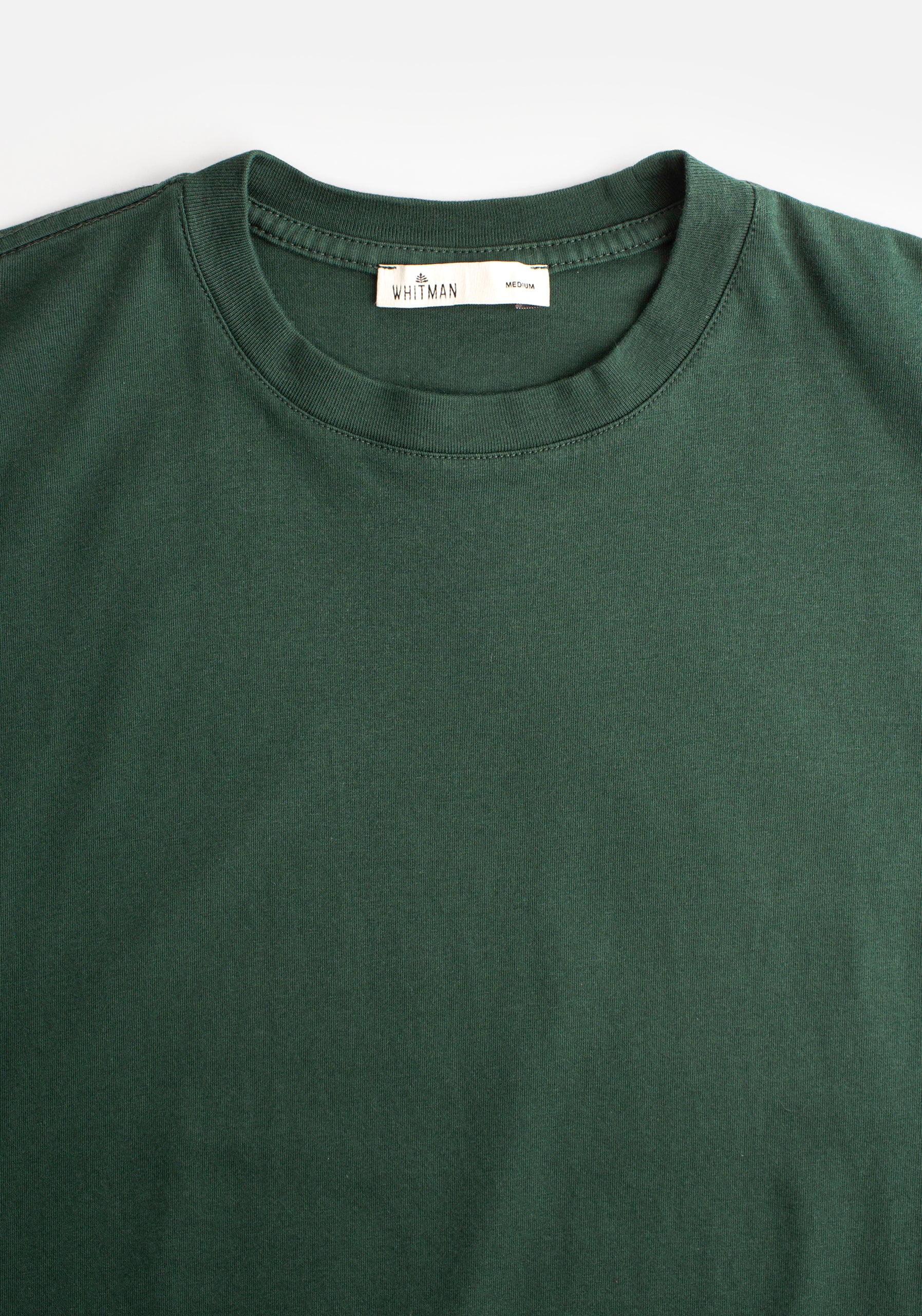 H Single-Color T-Shirt APL Ivory Dark Green