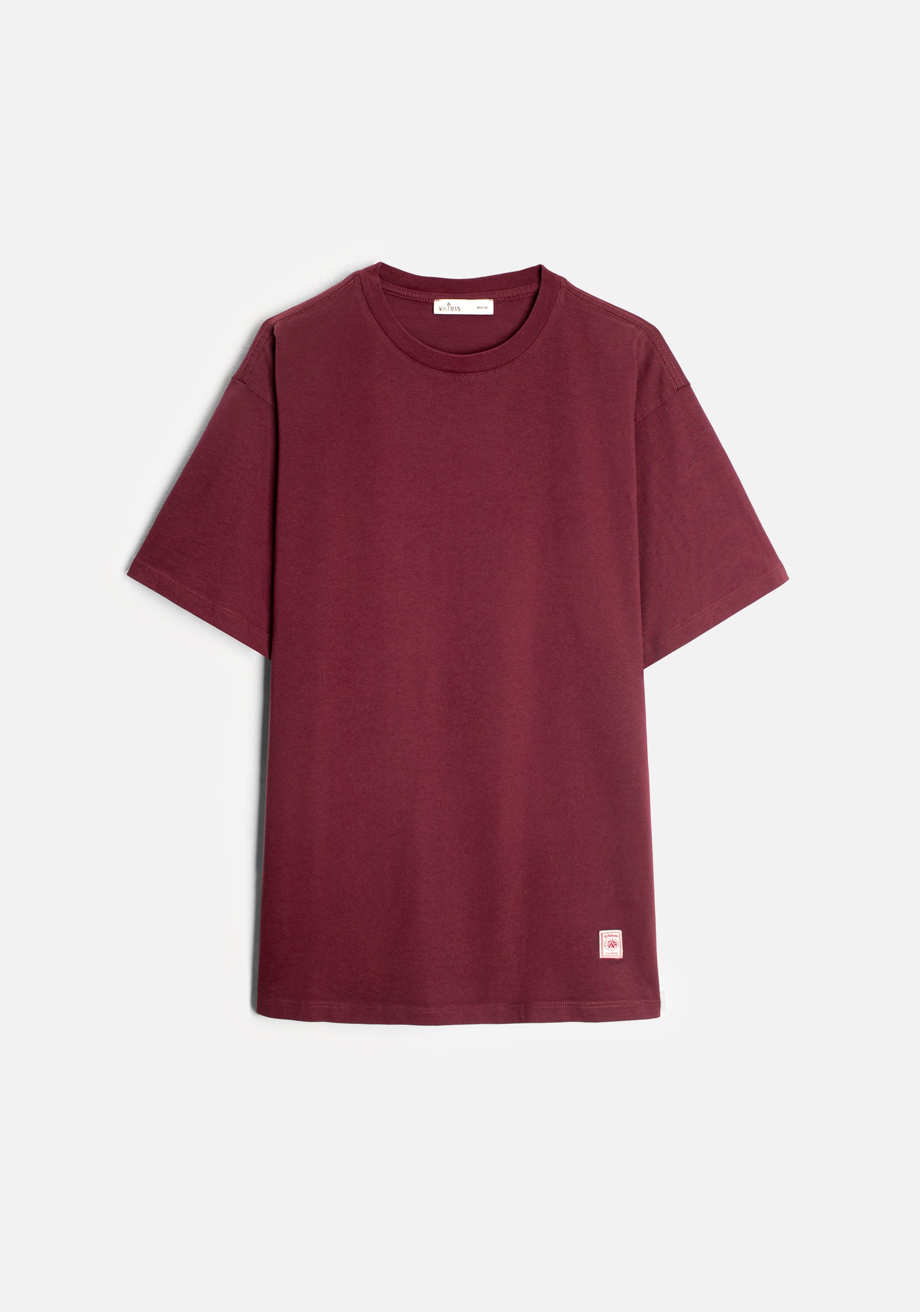 APL Mar Wine Red Solid Color T-Shirt