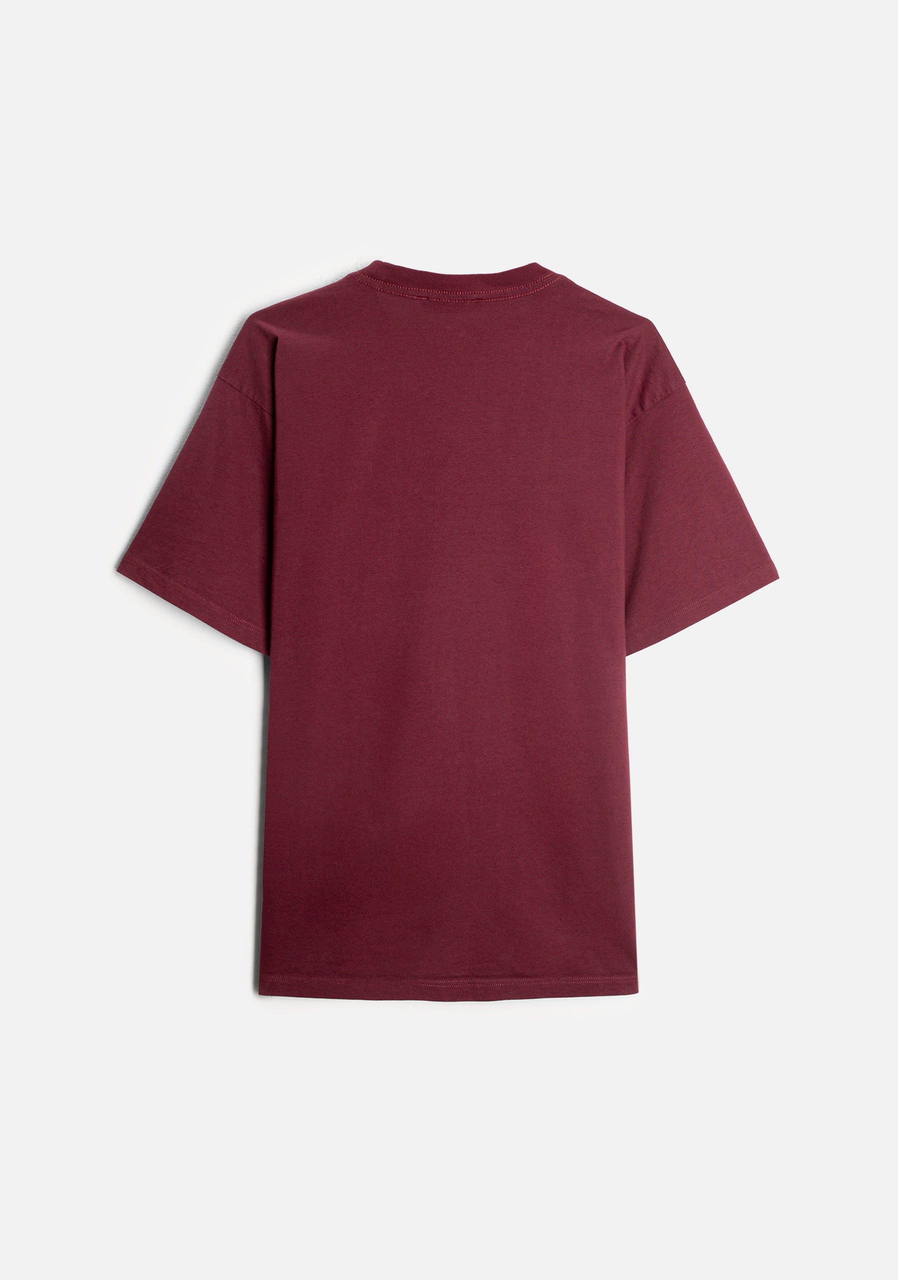 APL Mar Wine Red Solid Color T-Shirt