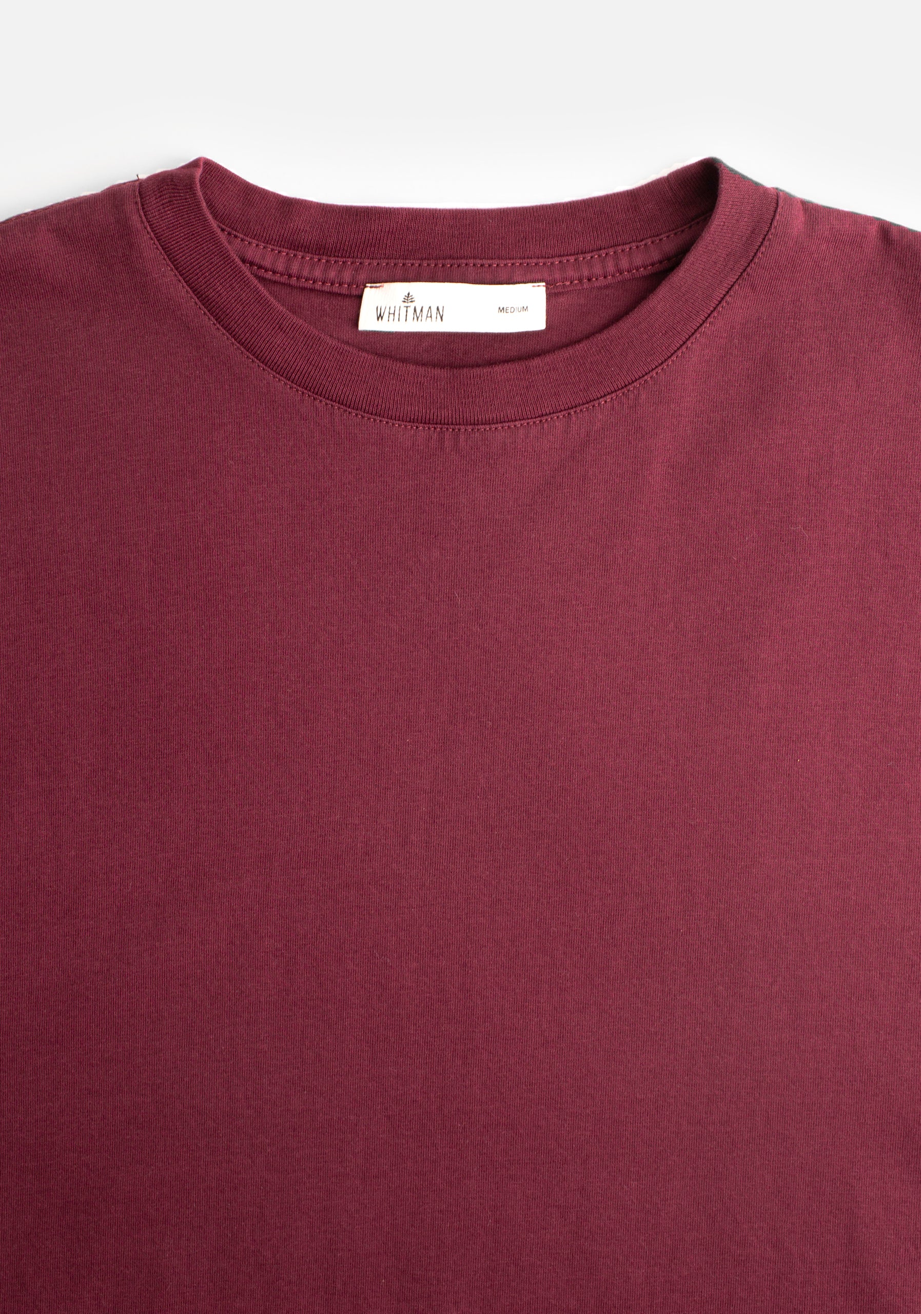 APL Mar Wine Red Solid Color T-Shirt