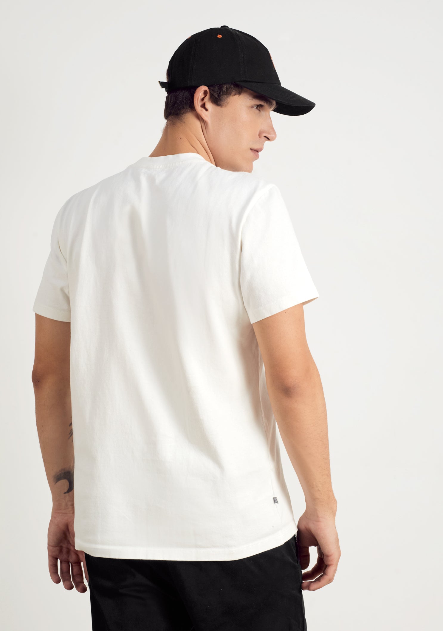 Premium Jersey T-shirt in ivory