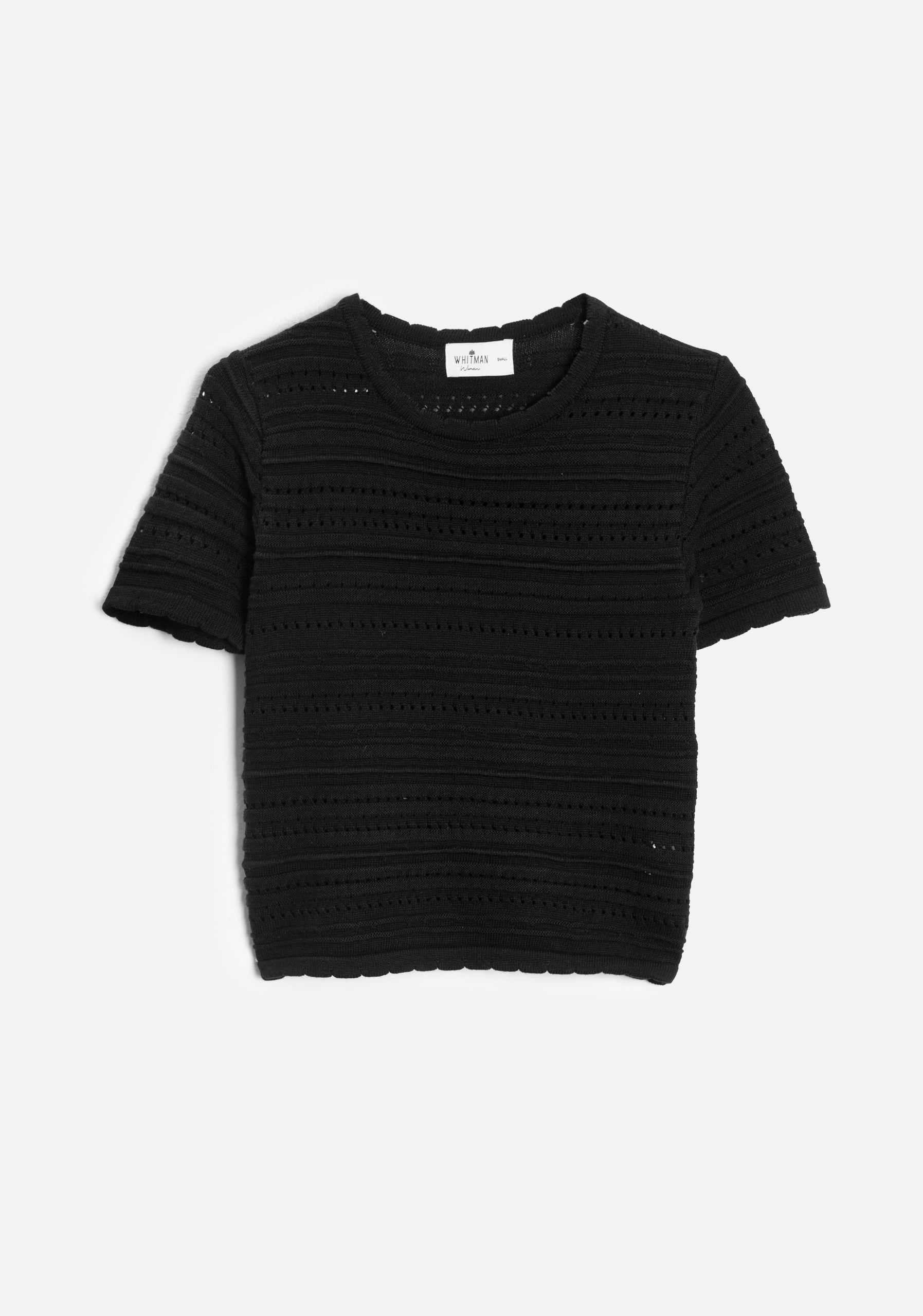 Knit Odette T-shirt black