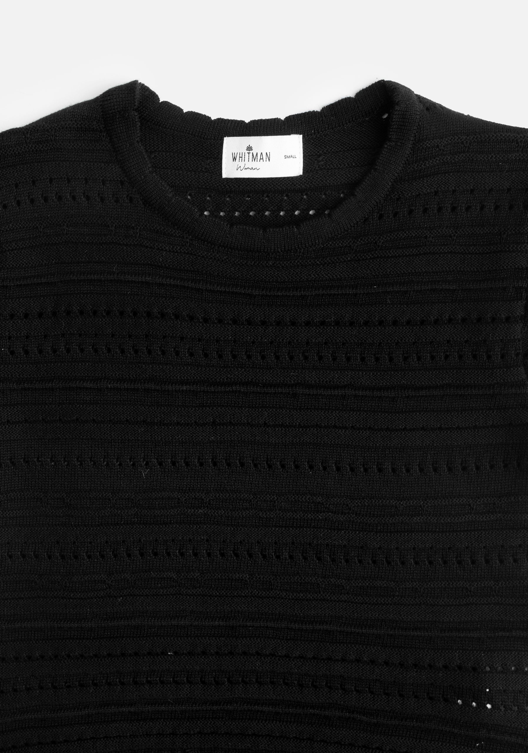 Knit Odette T-shirt black