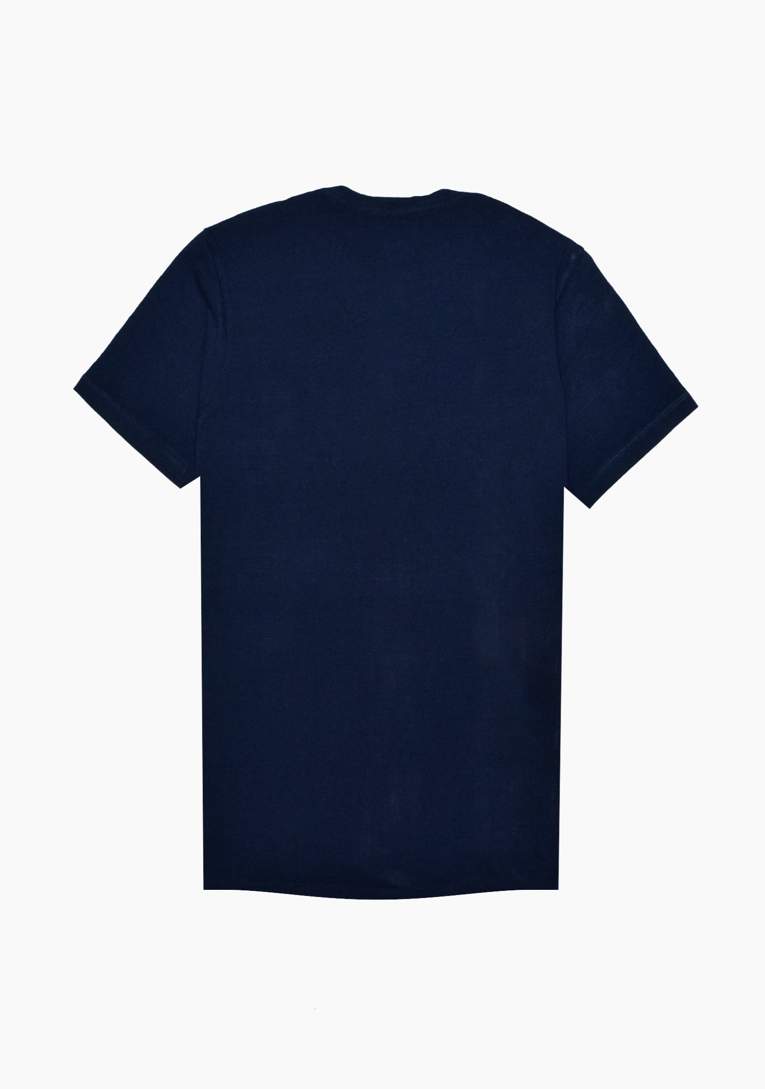 Levine Dark Blue T-Shirt Flower Pocket