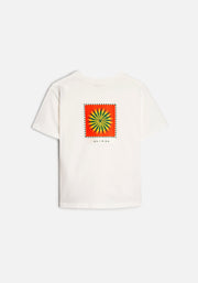 M Garbo Ivory Print T-Shirt