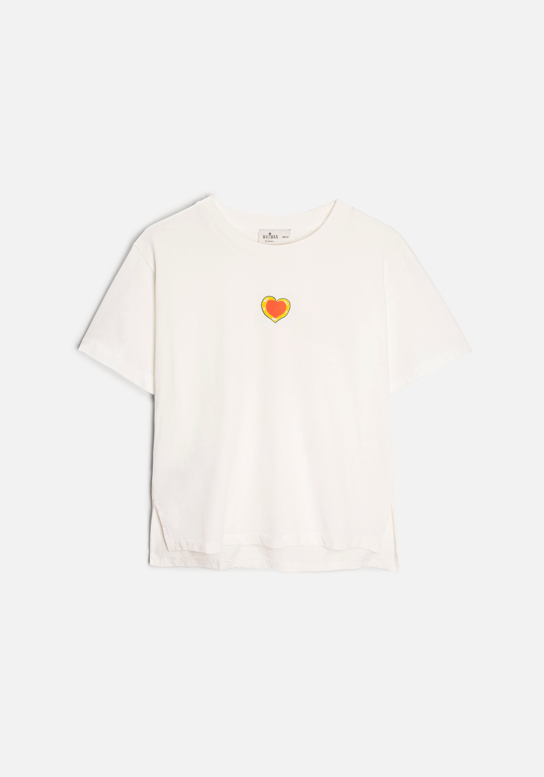 M Garland Printed Ivory T-Shirt