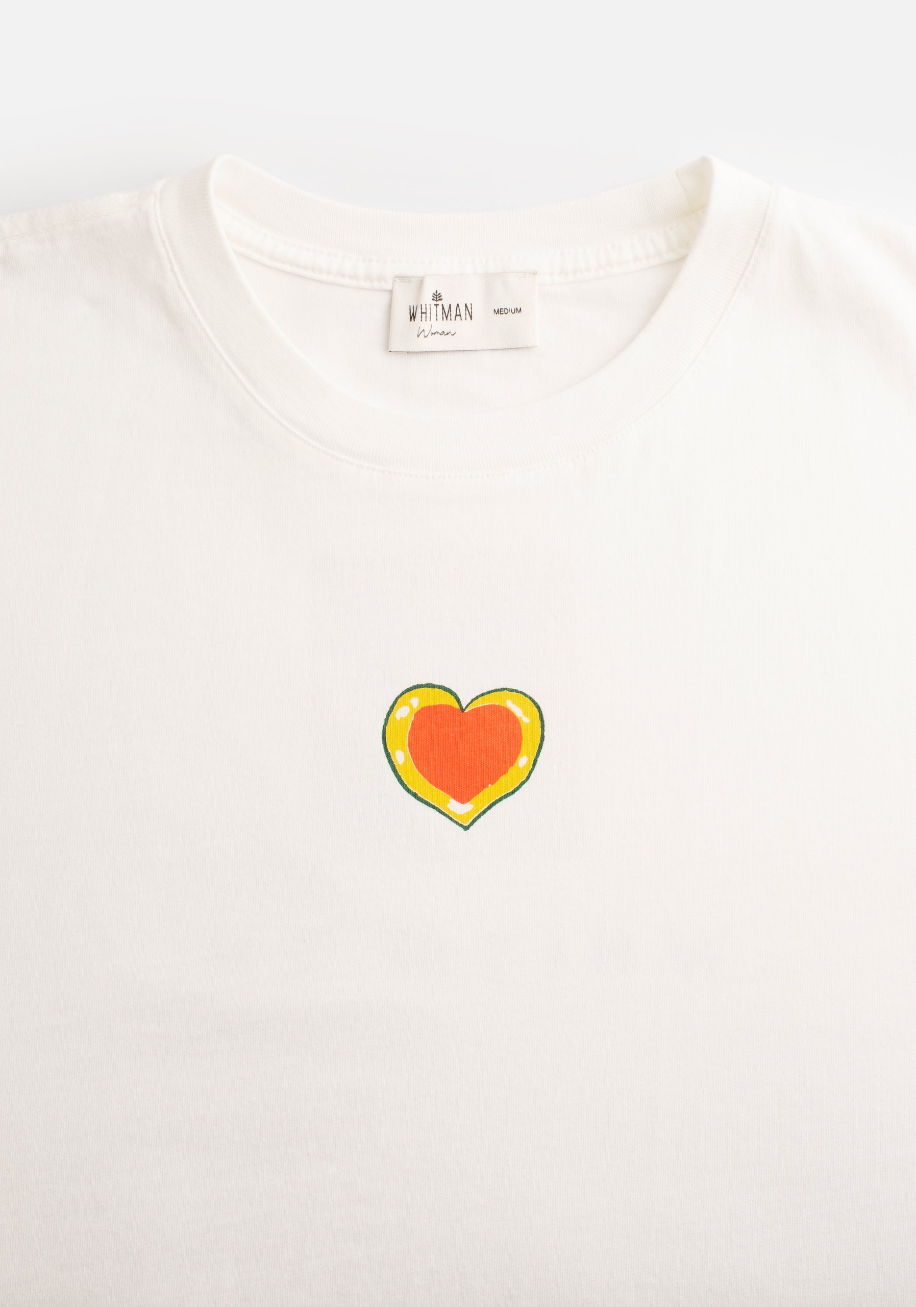 M Garland Printed Ivory T-Shirt