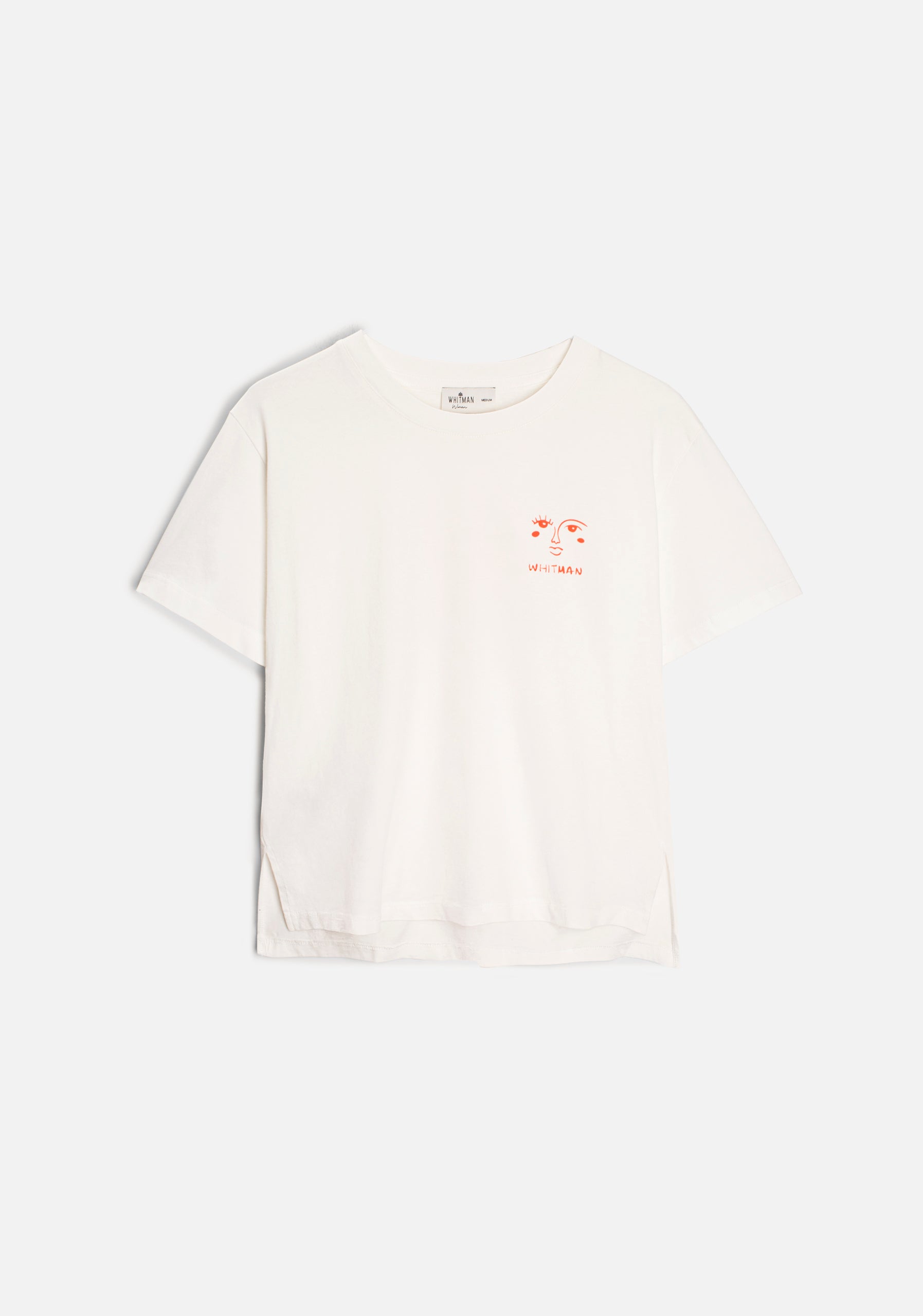 Loren Printed Ivory T-Shirt