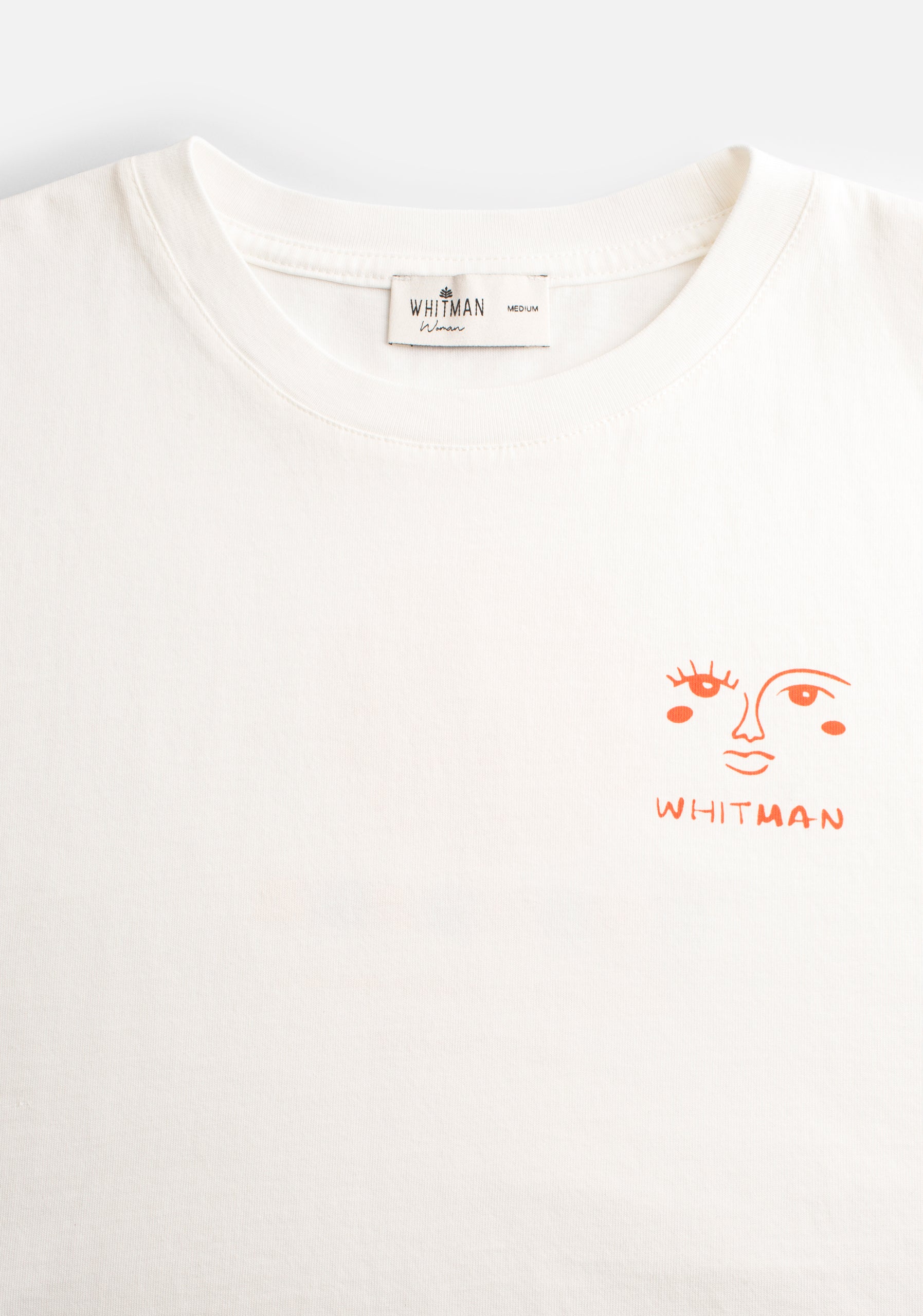 Loren Printed Ivory T-Shirt