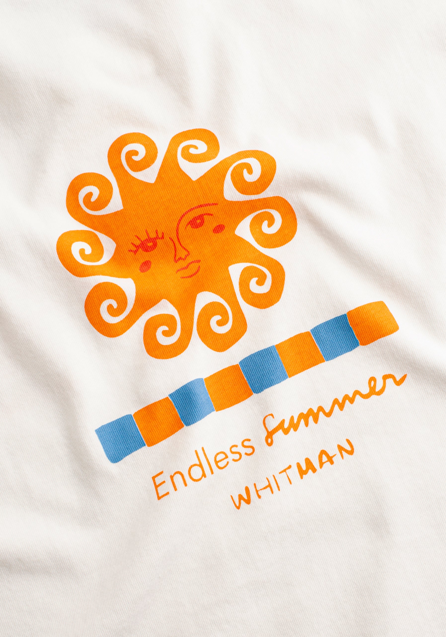 Loren Printed Ivory T-Shirt