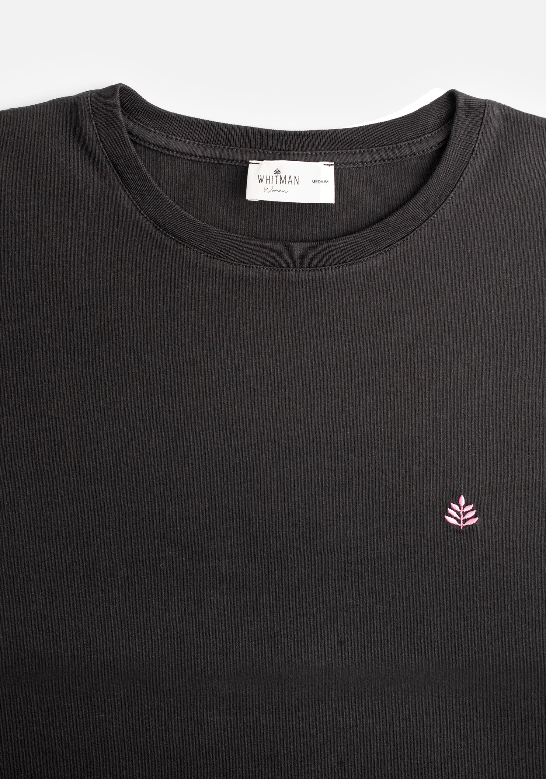 M Unicolor CR L-Fuc Black T-shirt