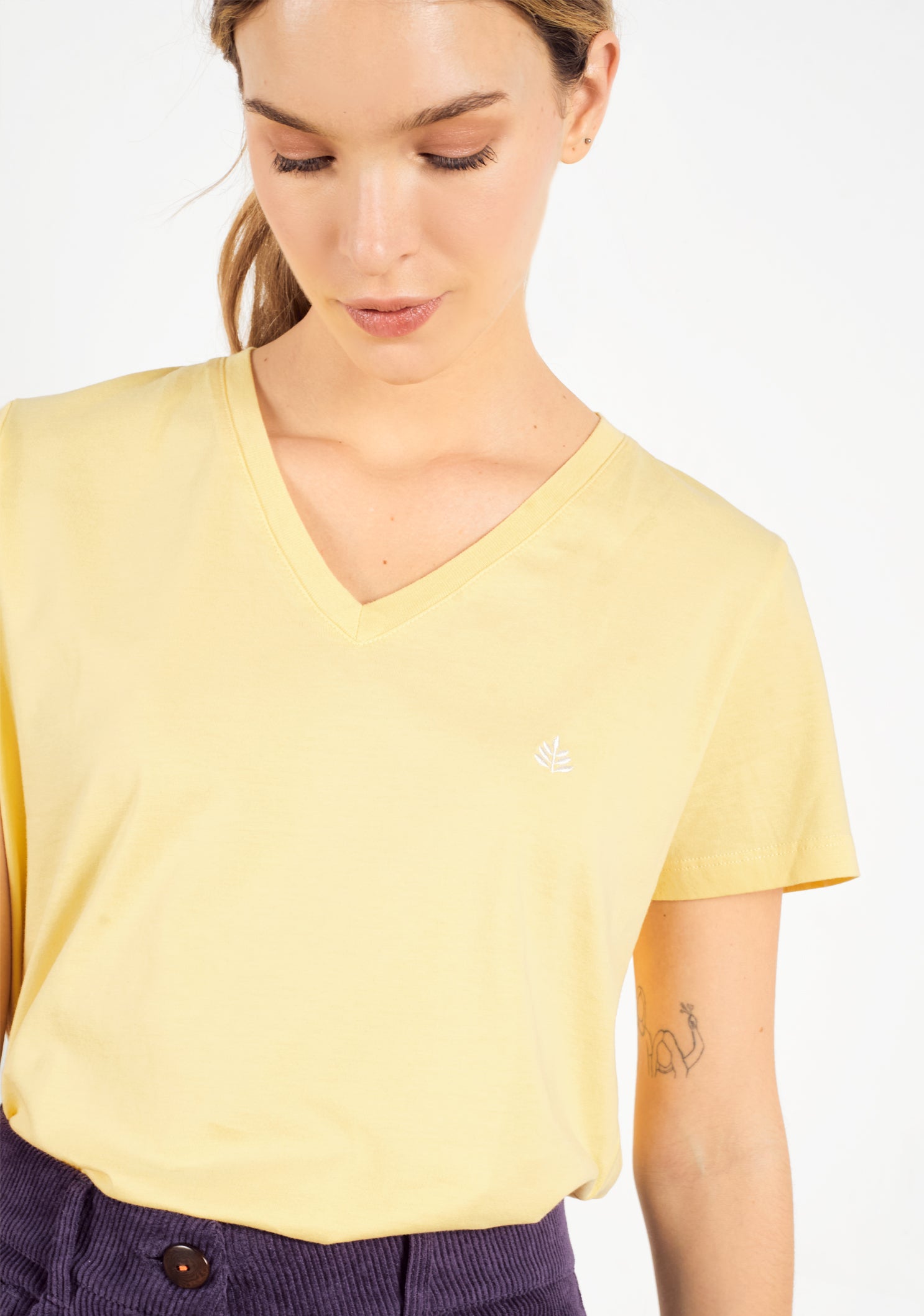 Cenv. Women's T-Shirt Yellow