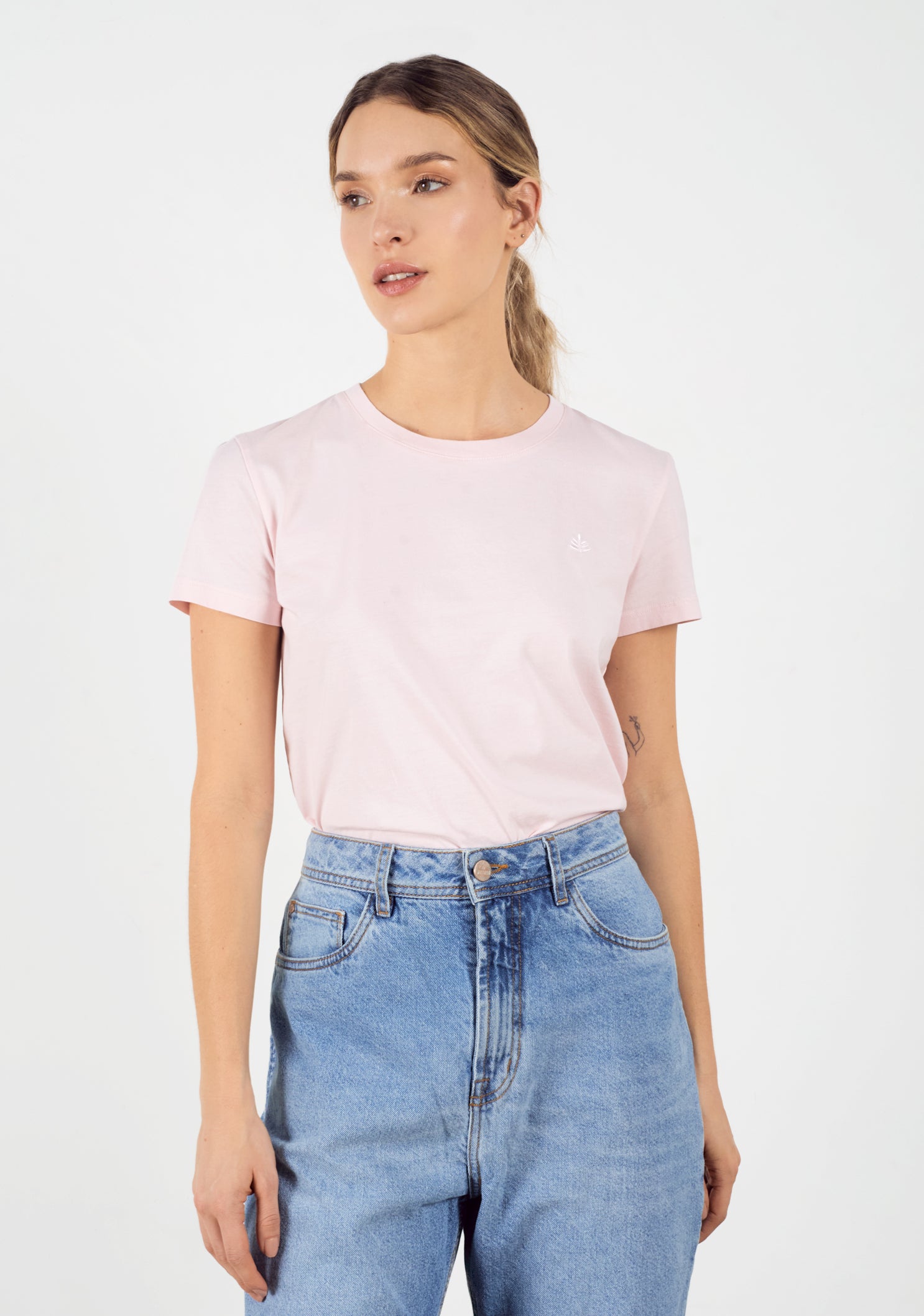 Cred Women's Pale Pink T-shirt