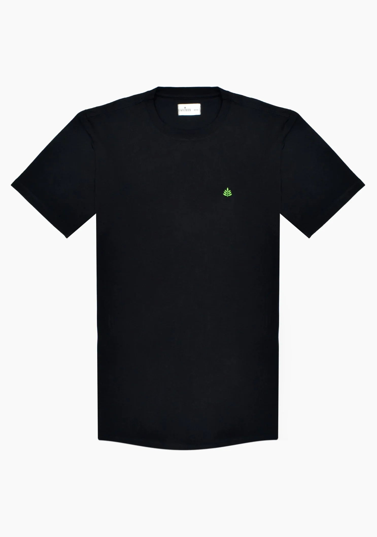 Black T-Shirt L-Green