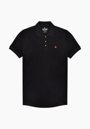 Polo Black Shirt L-Red