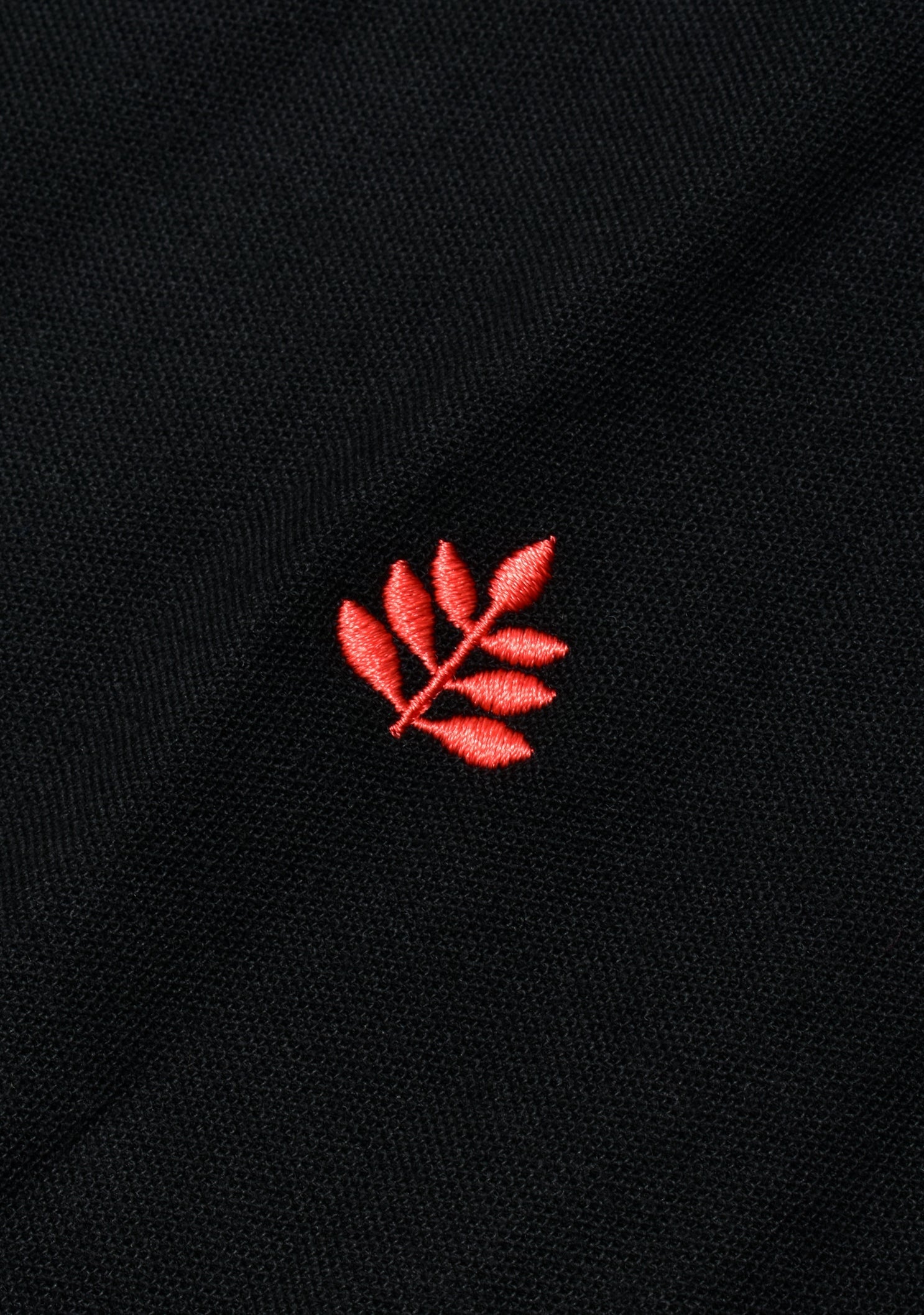 Polo Black Shirt L-Red