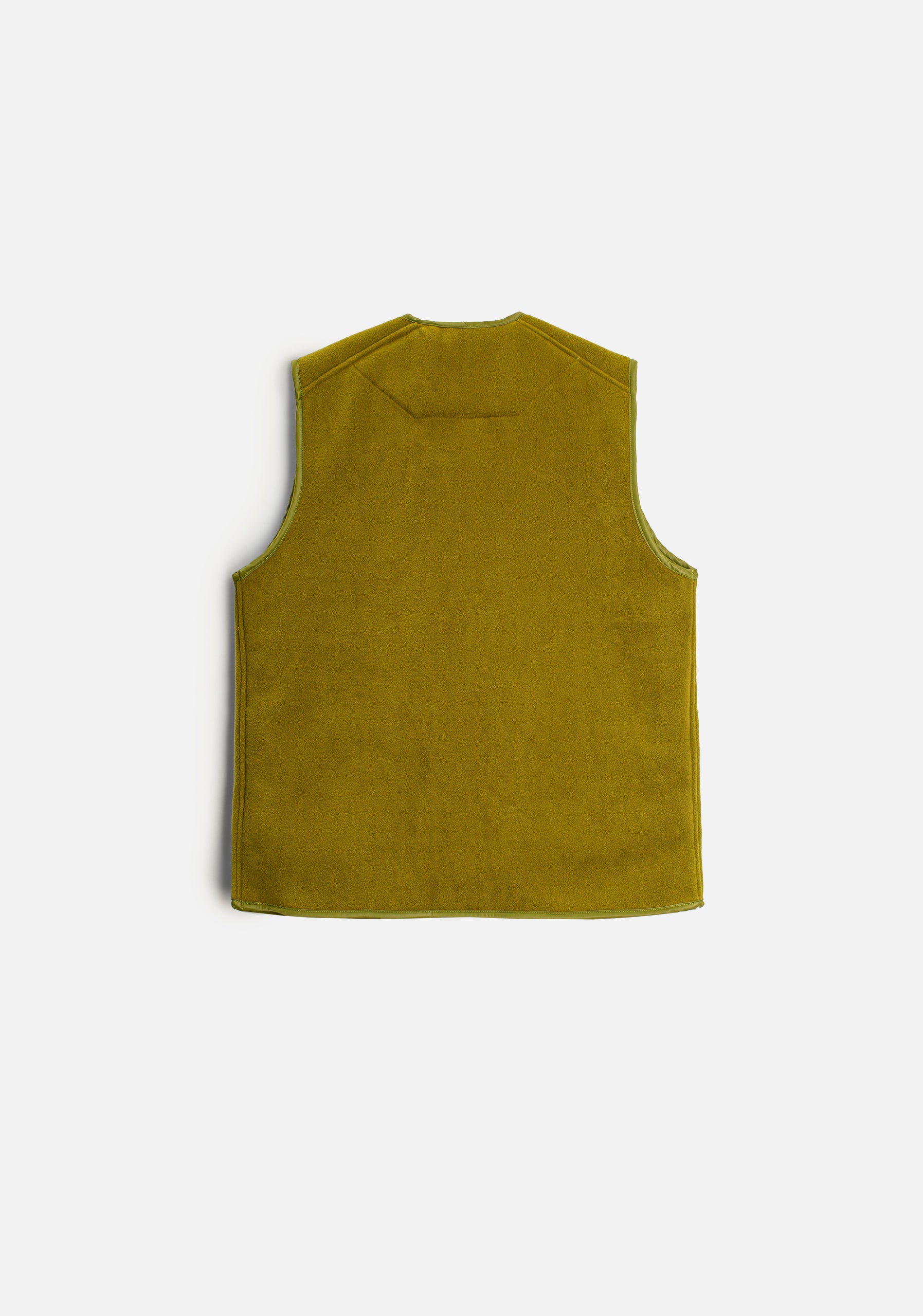 H Adam Sherpa Vest Light Green