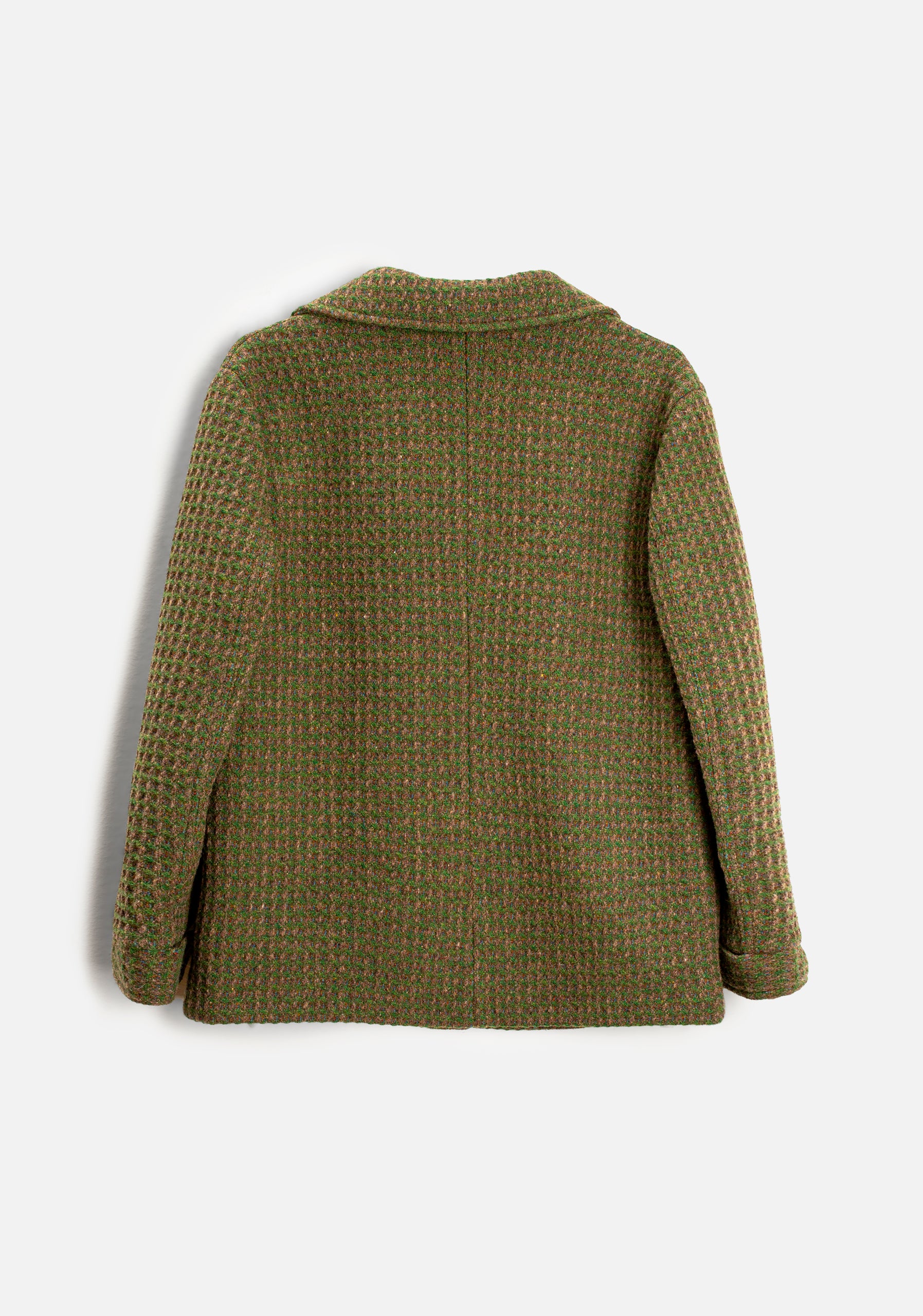Ankara Green Plaid Jacket