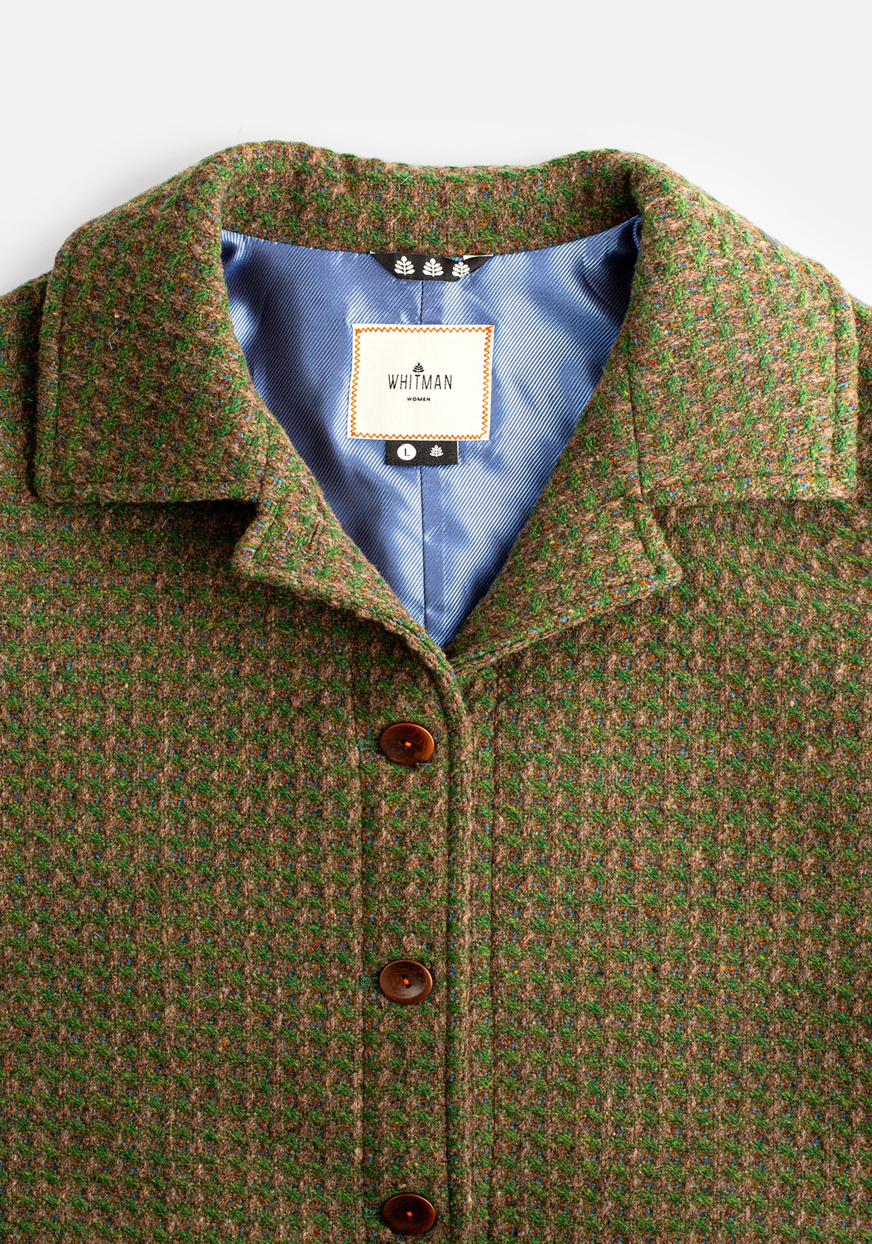 Ankara Green Plaid Jacket