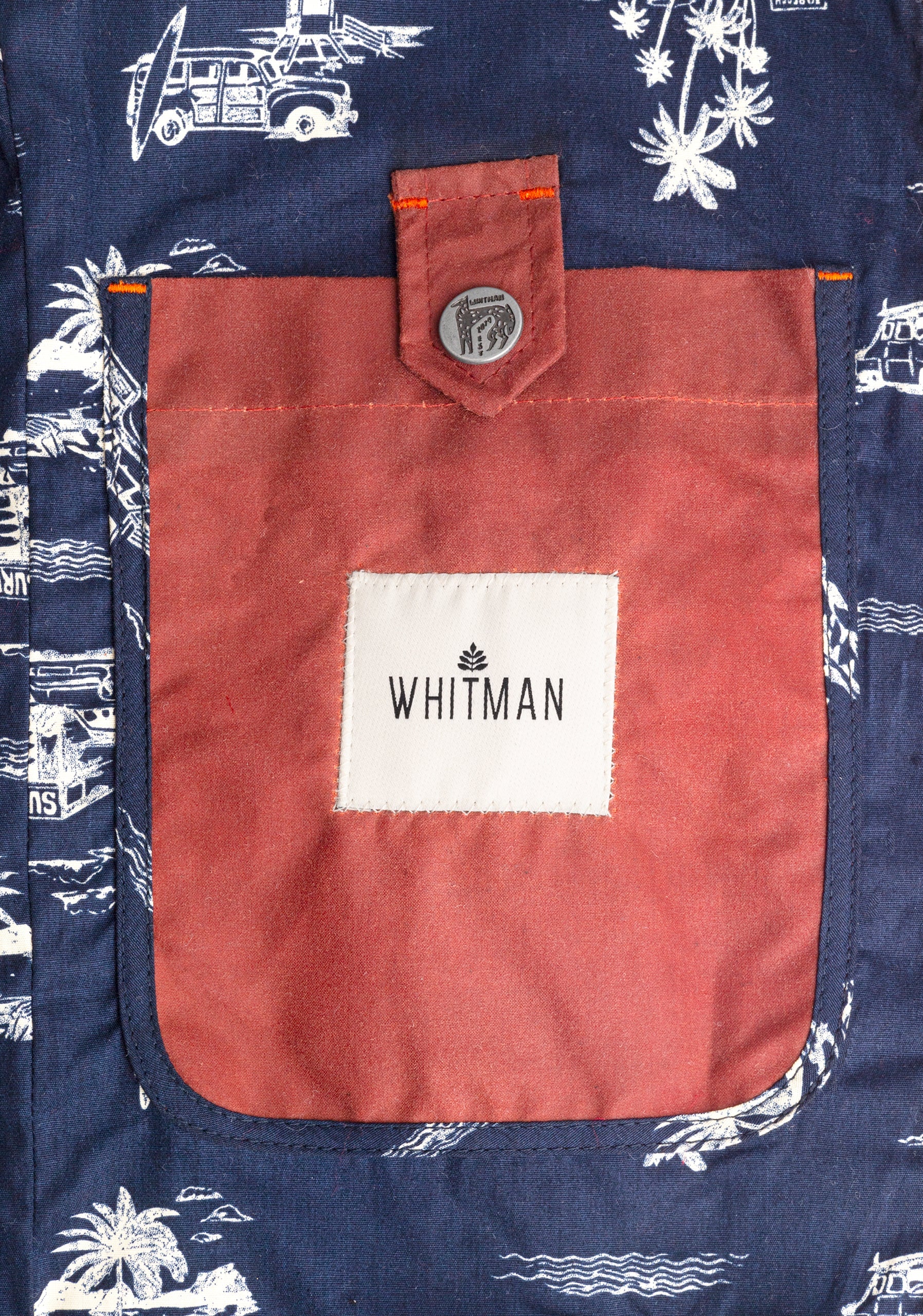 Bourke Wax Terracotta Jacket