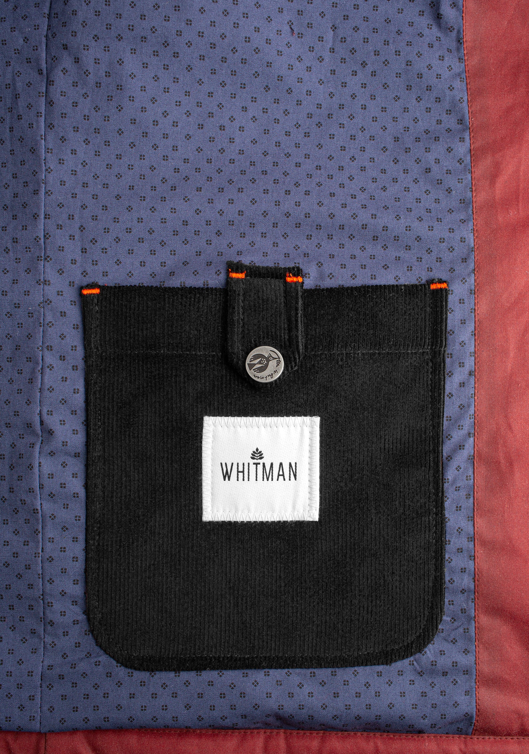 Bourke Wax Terracotta Jacket