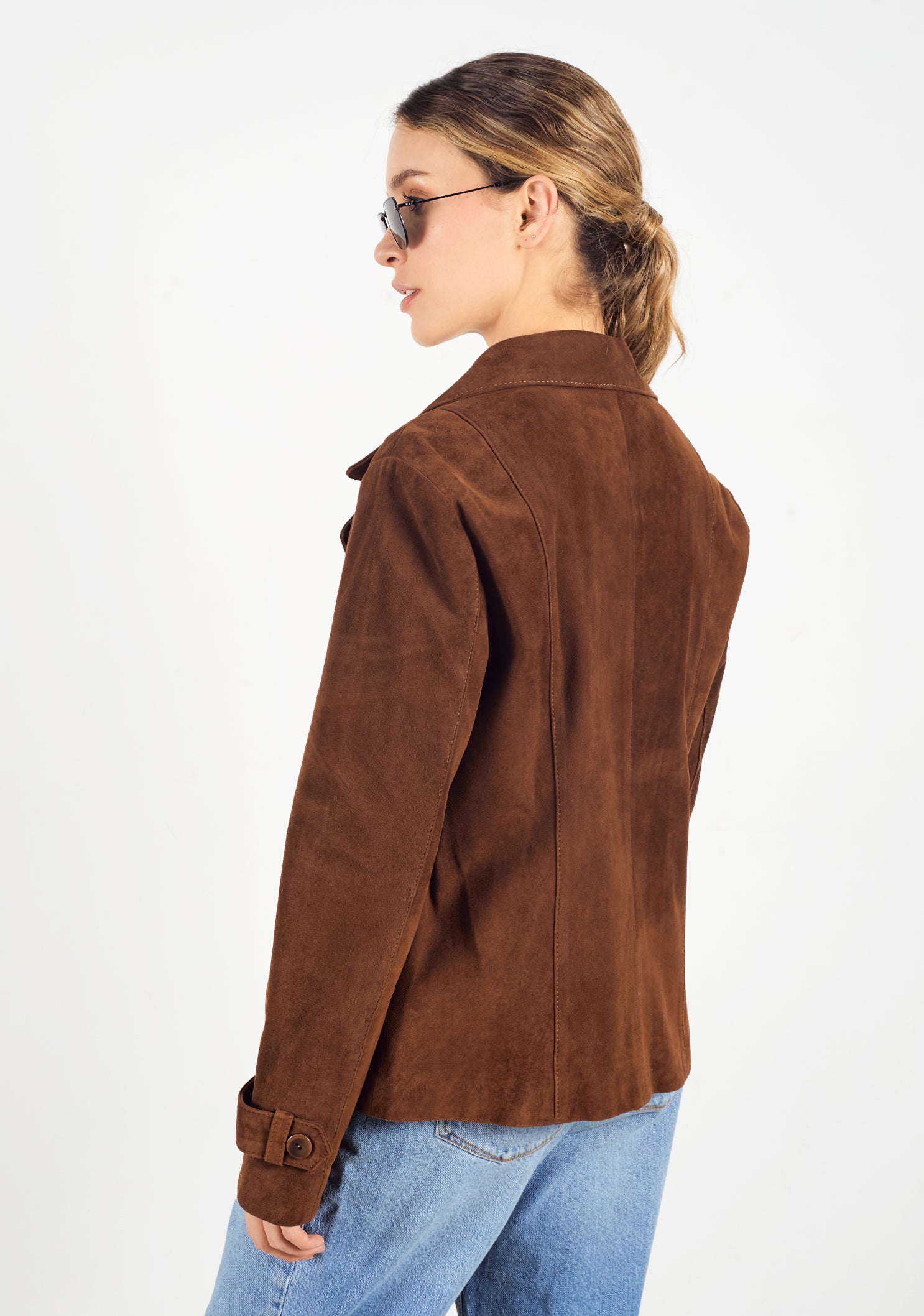 Elioth Chamois Tobacco Jacket