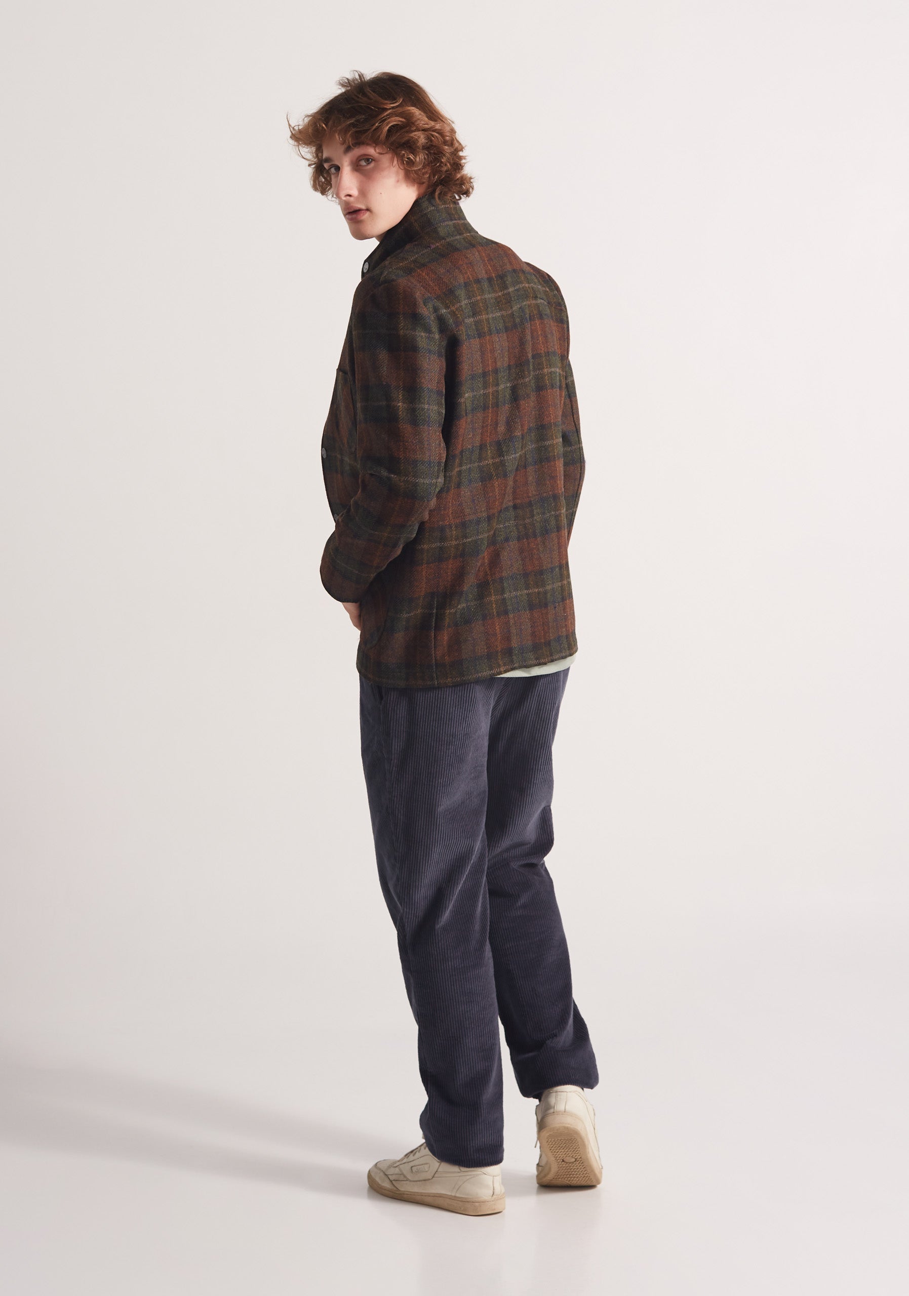 Fontana Green/Brown Plaid Jacket