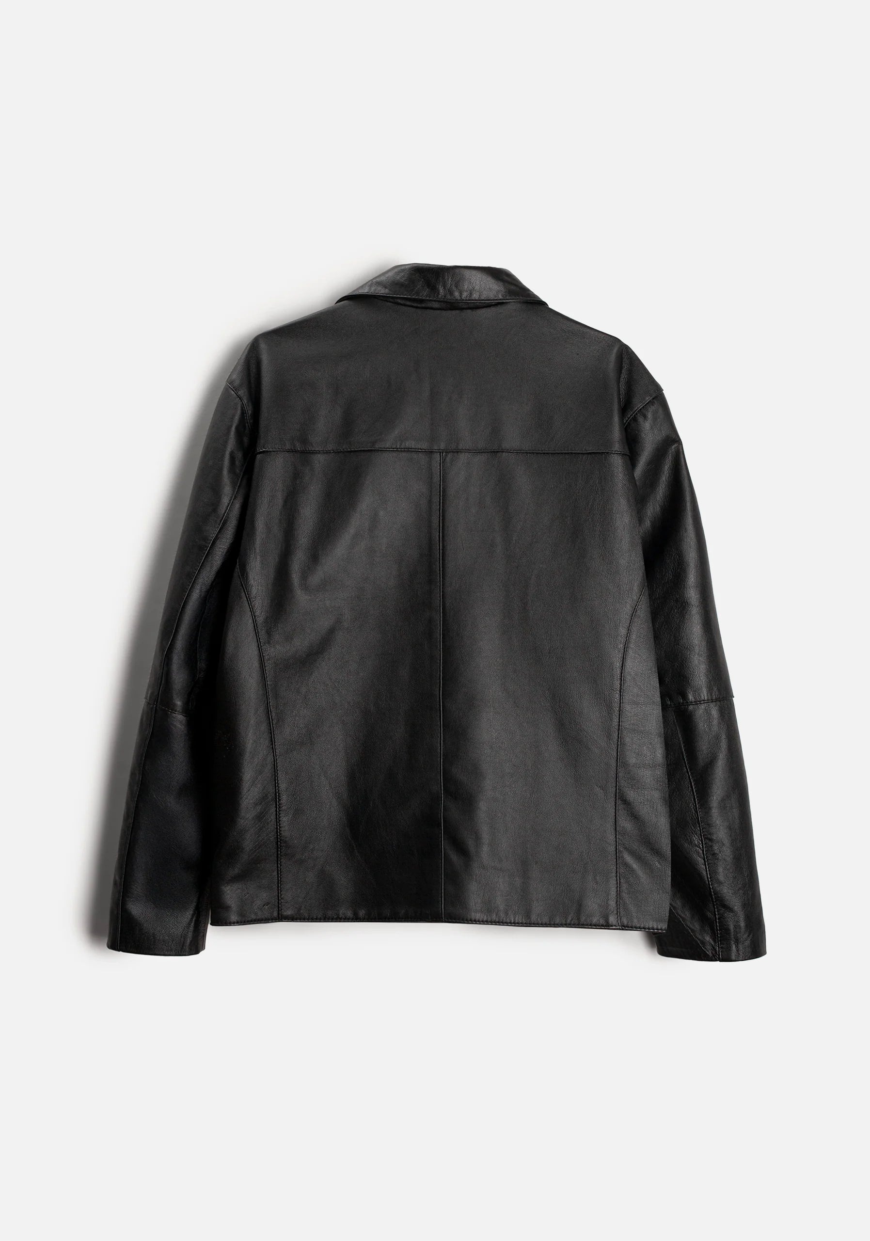 Frankfurt Black Leather Jacket
