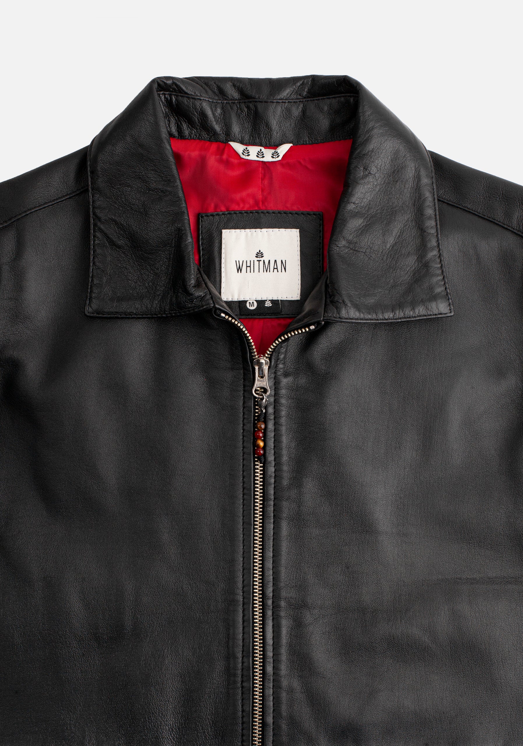 Frankfurt Black Leather Jacket